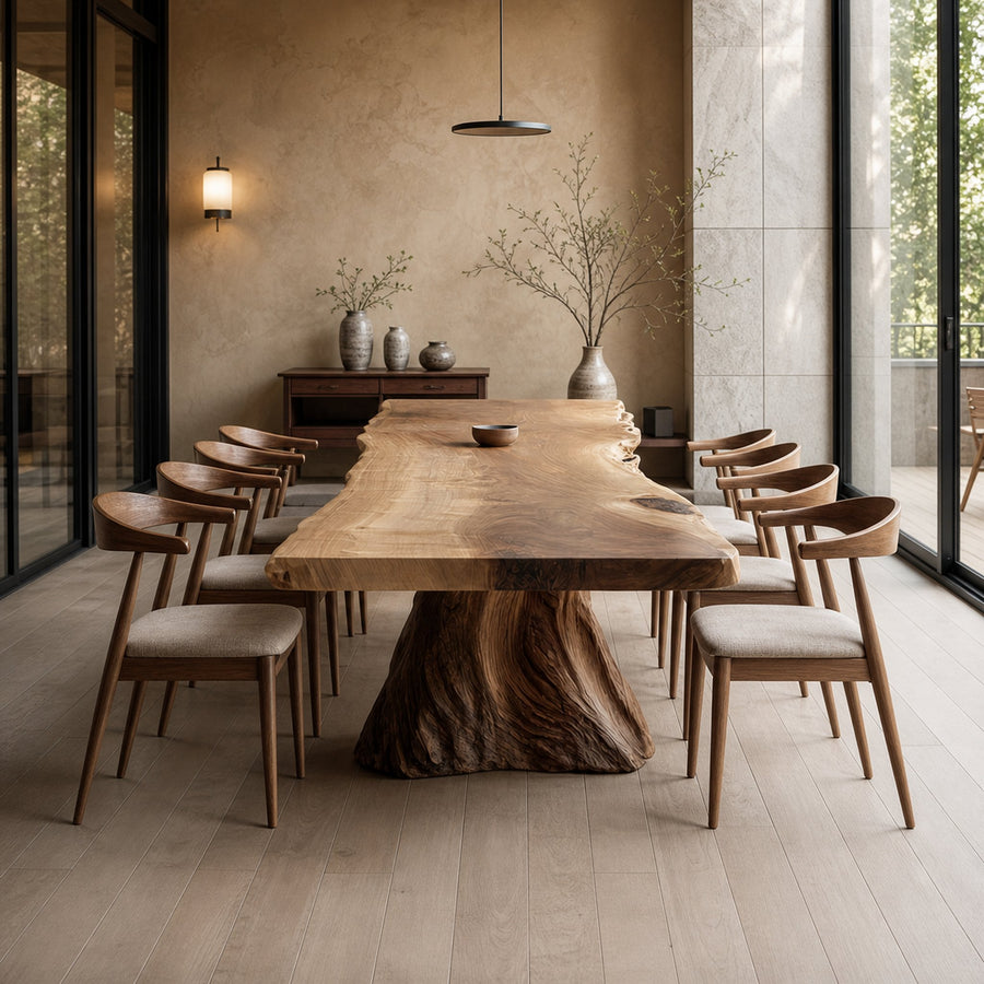 Rustic Dining Table For Dining Room And Gathering Space
