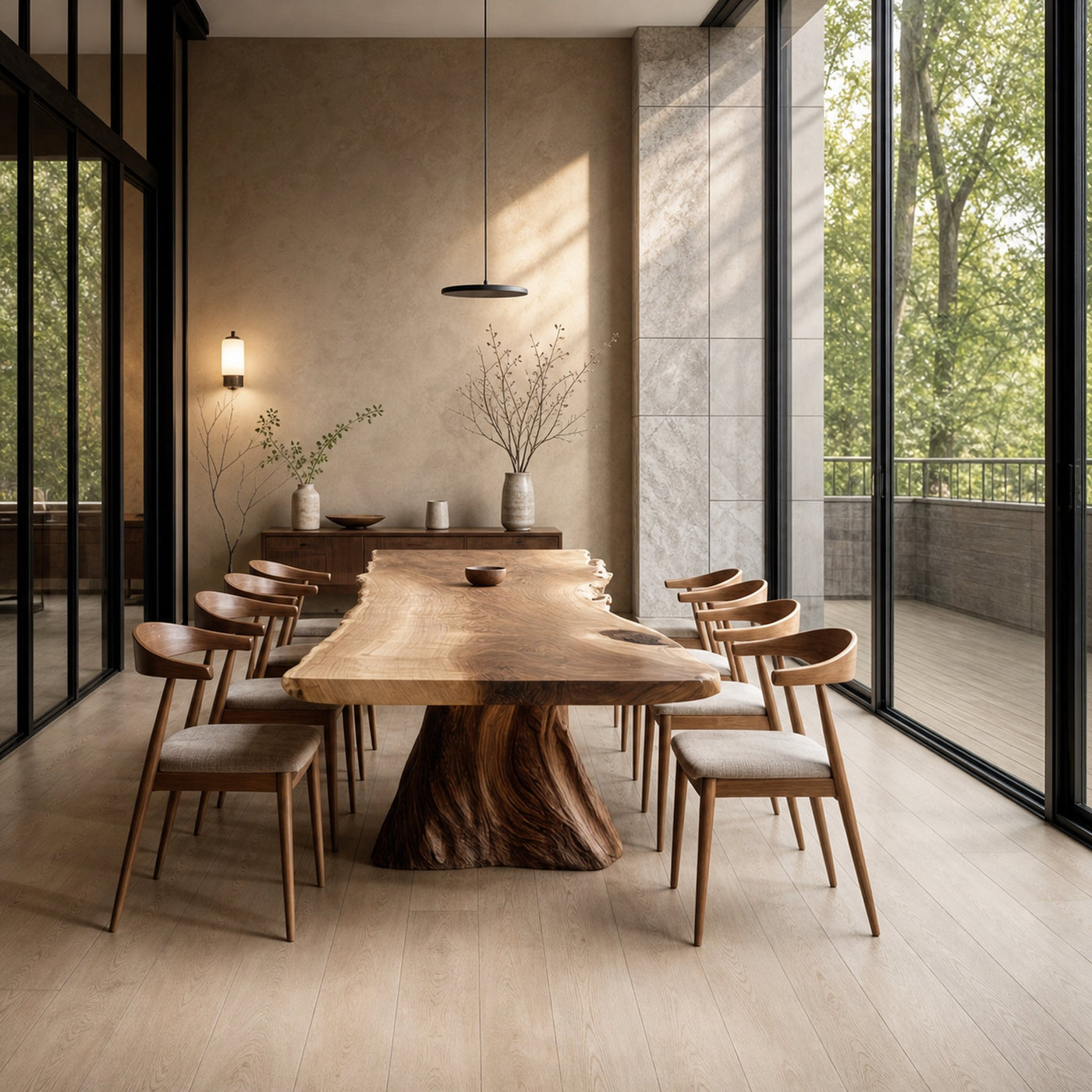 Rustic Dining Table For Dining Room And Gathering Space - product view 2