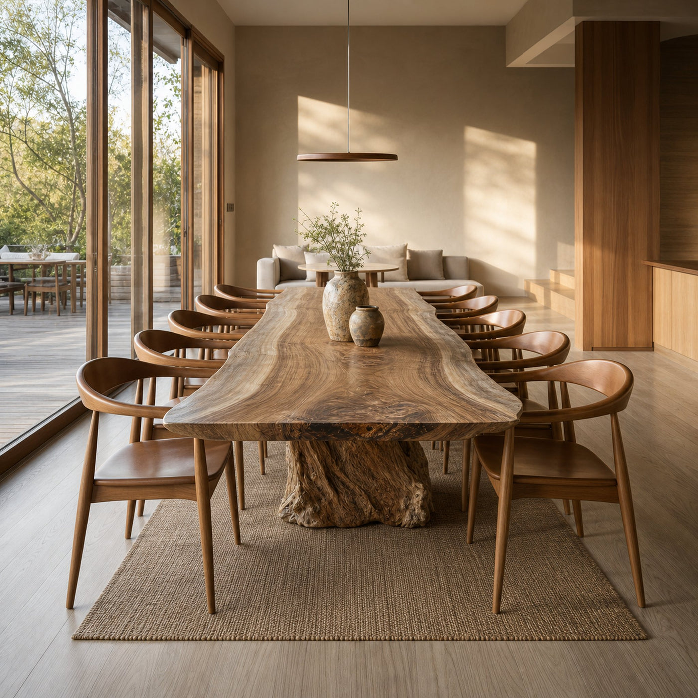Rustic Dining Table For Dining Room Or Family Space