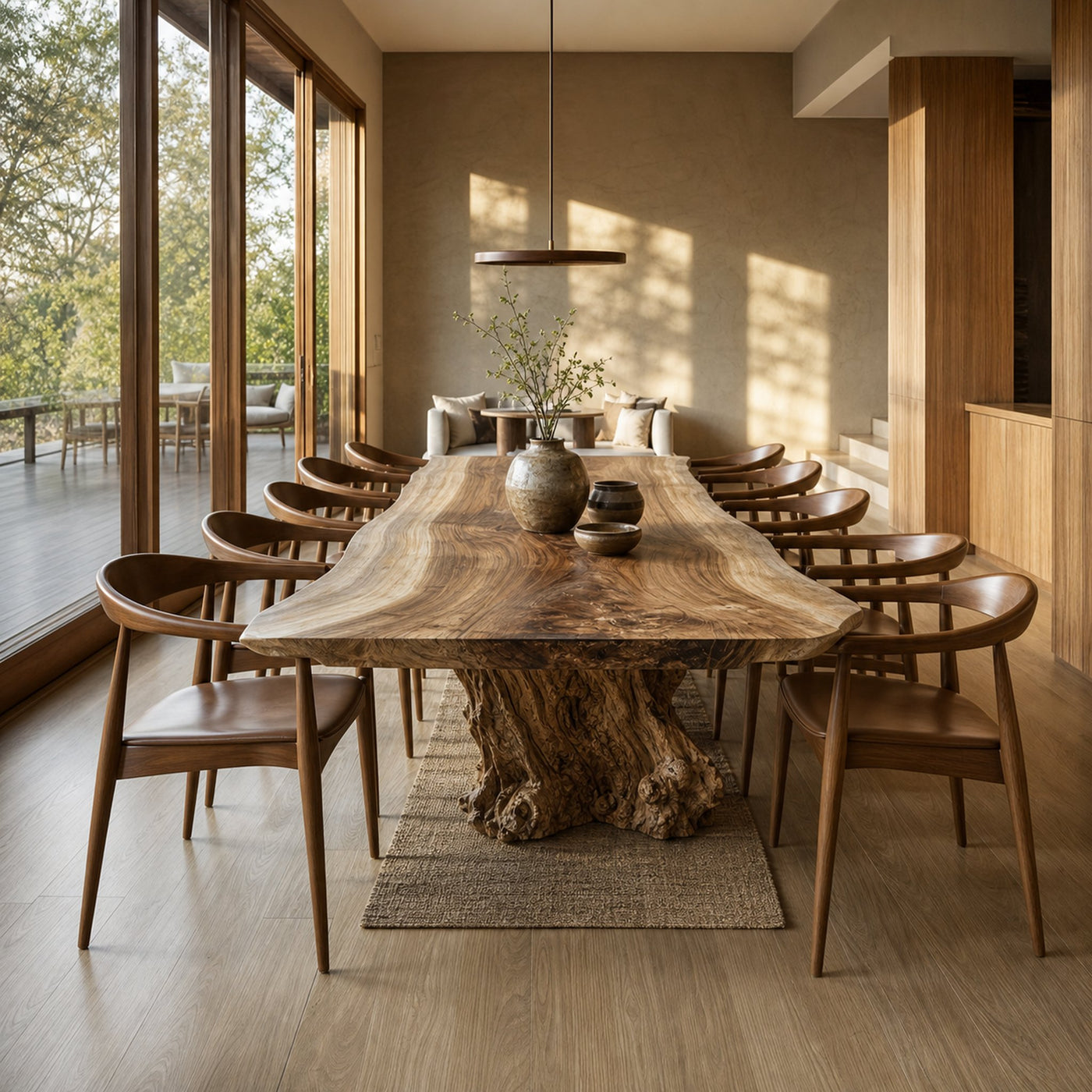 Rustic Dining Table For Dining Room Or Family Space - product view 2