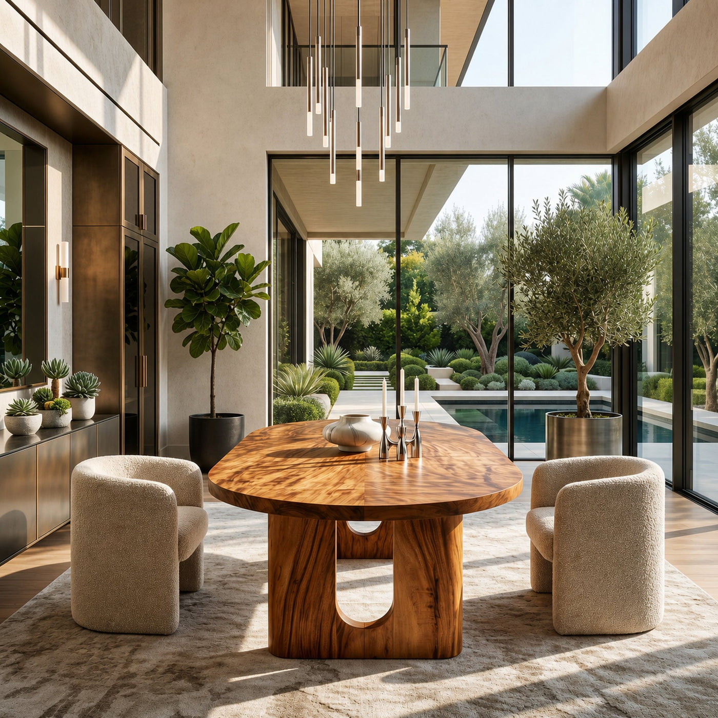 Rustic Dining Table For Farmhouse Dining Space - product view 3
