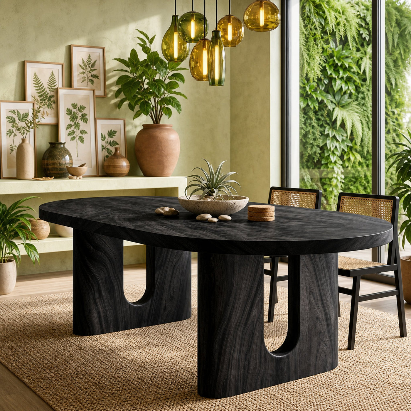 Rustic Dining Table For Farmhouse Dining Space - product view 4