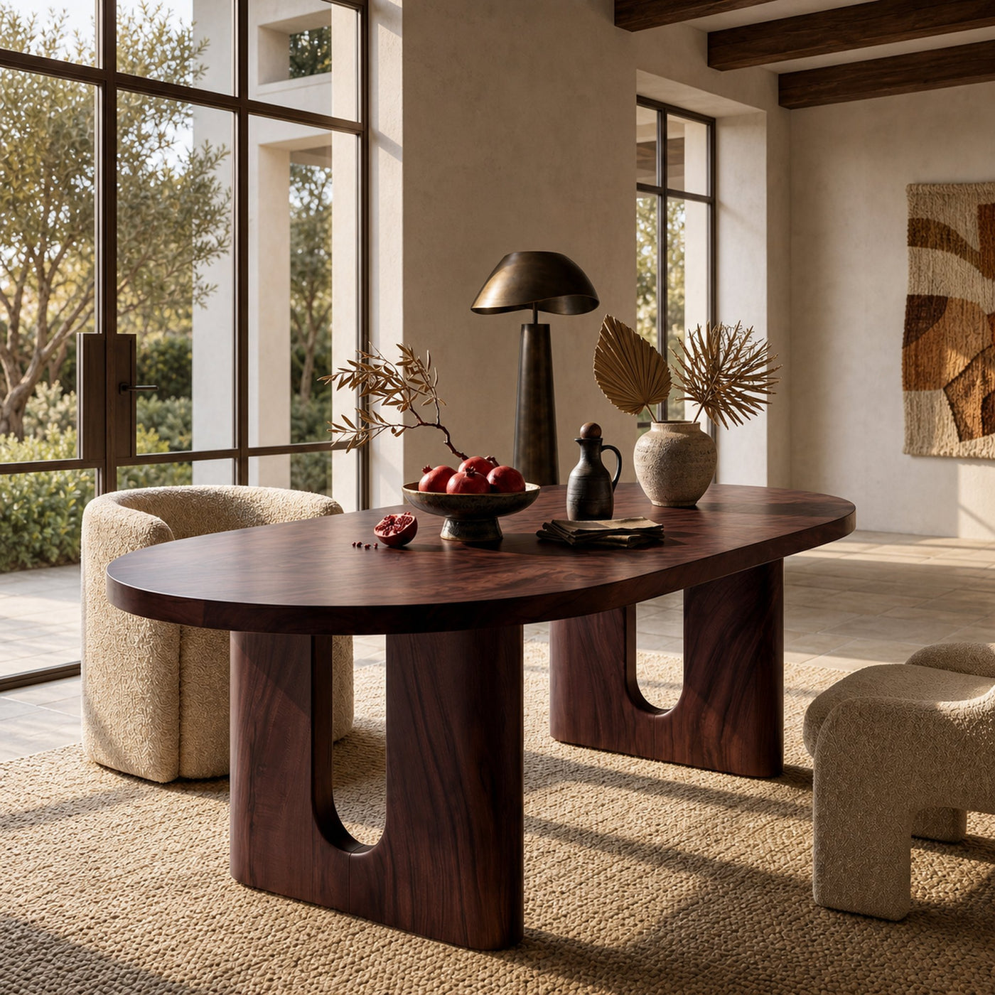 Rustic Dining Table For Farmhouse Dining Space - product view 7