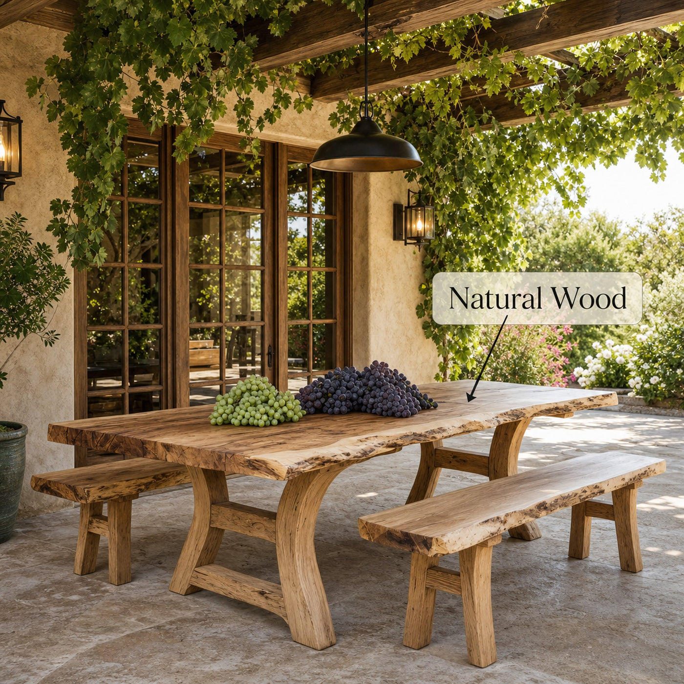 Rustic Dining Table For Timeless Kitchen Style - product view 5