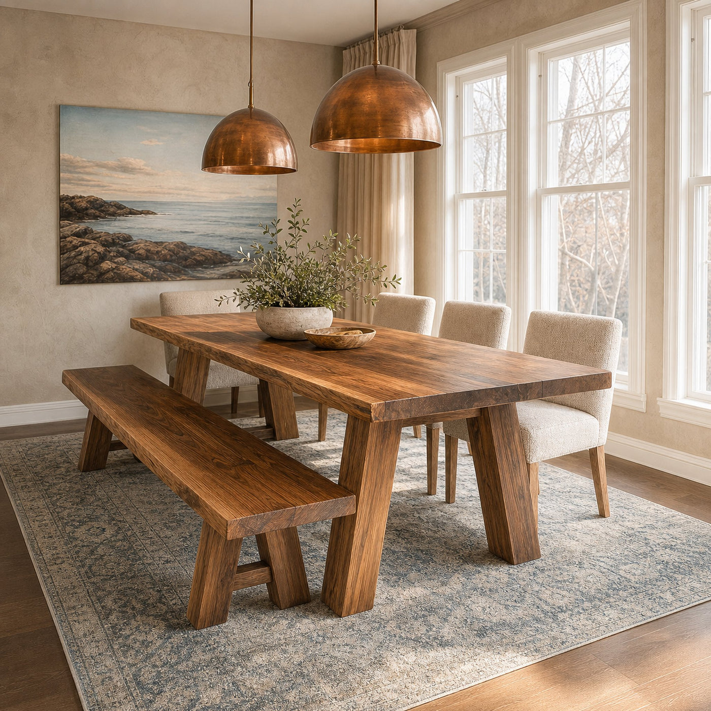 Rustic Dining Table Kitchen Or Dining Room
