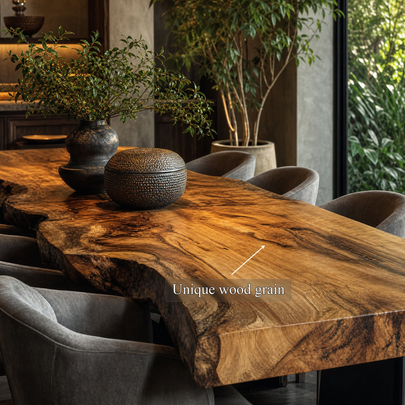 Rustic Dining Table Modern Kitchen - product view 2