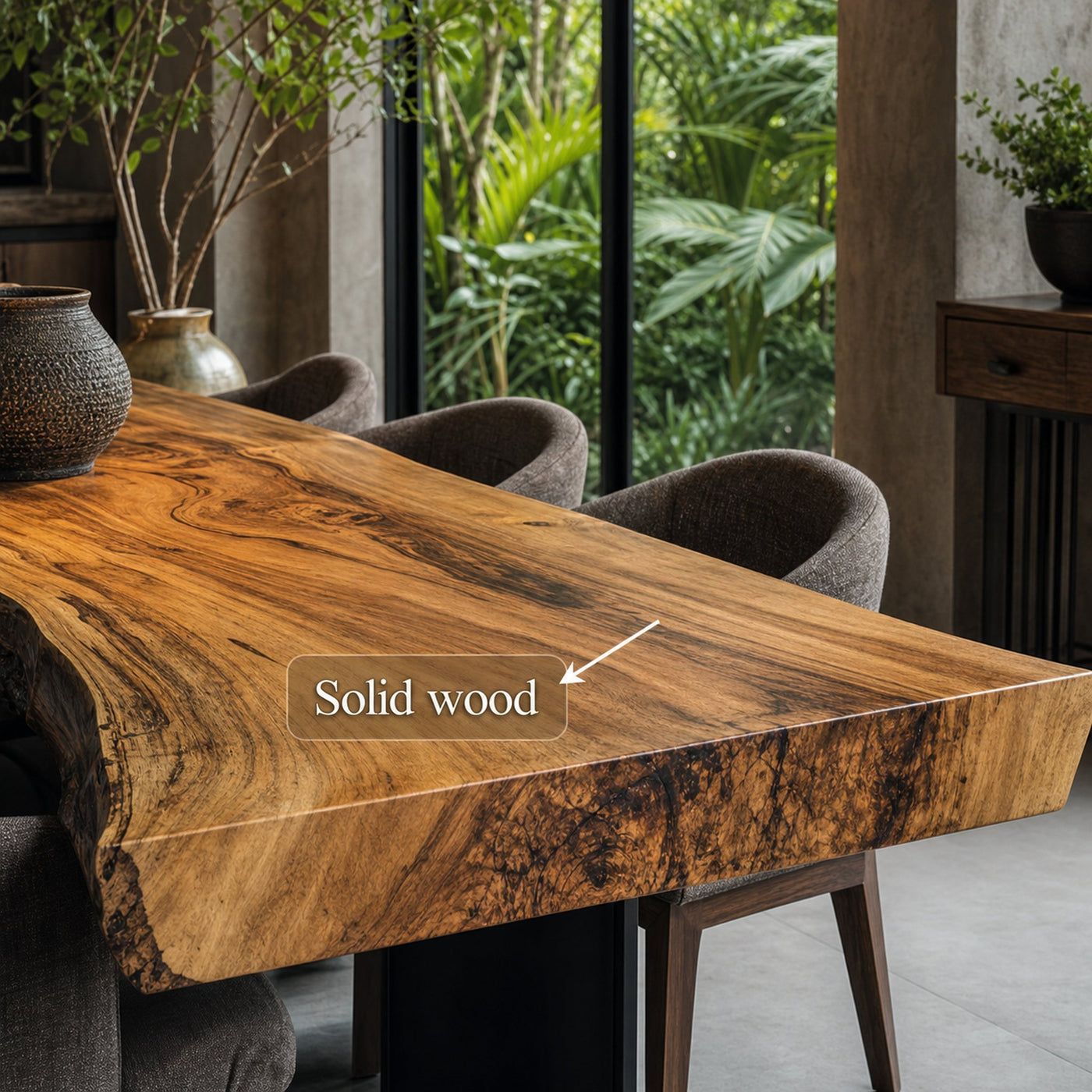 Rustic Dining Table Modern Kitchen - product view 3