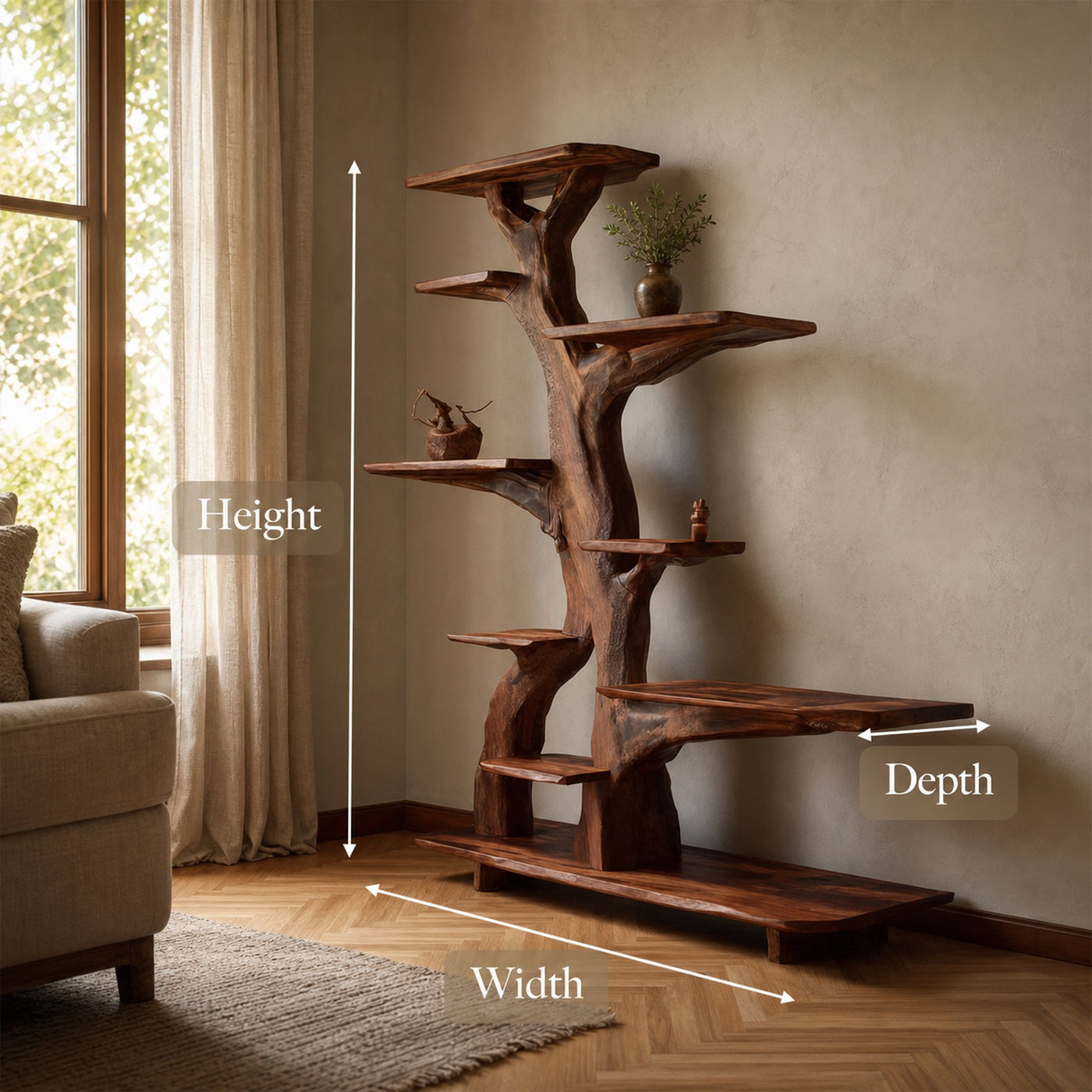 The feel of real wood