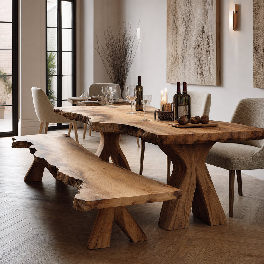 Rustic Large Dining Table Home