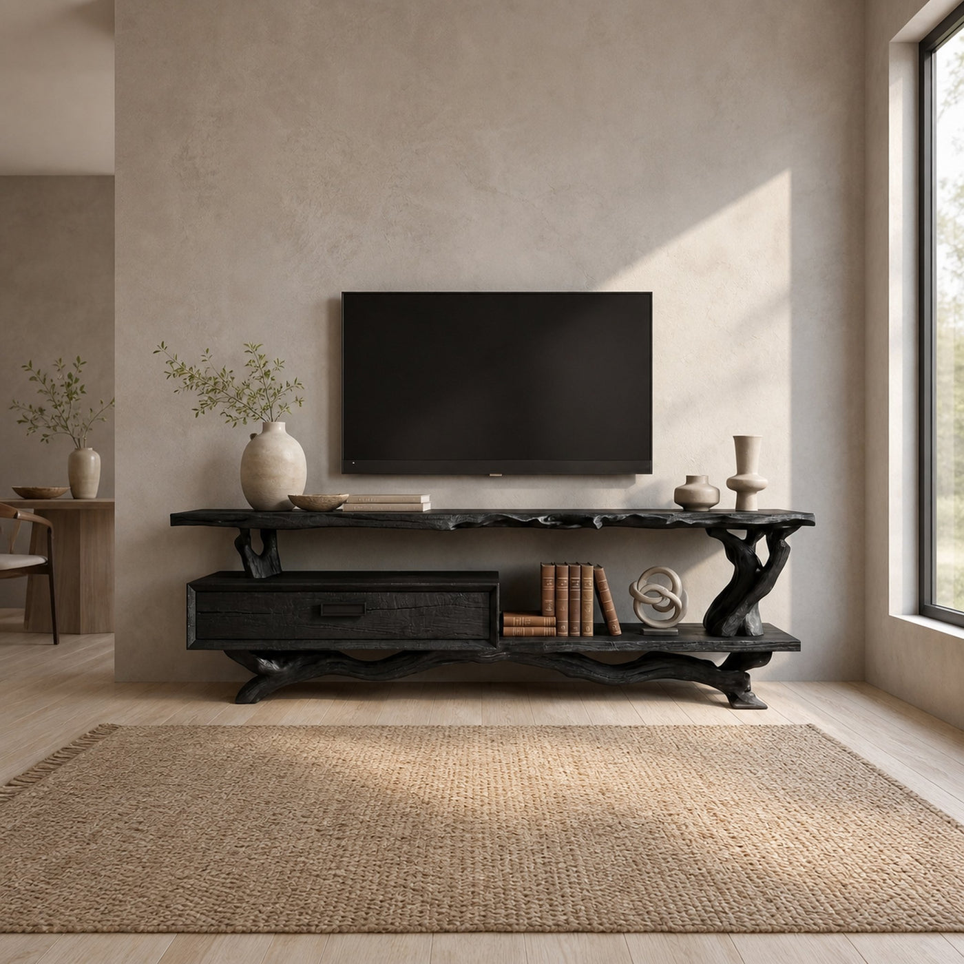 Furnishing the living room
