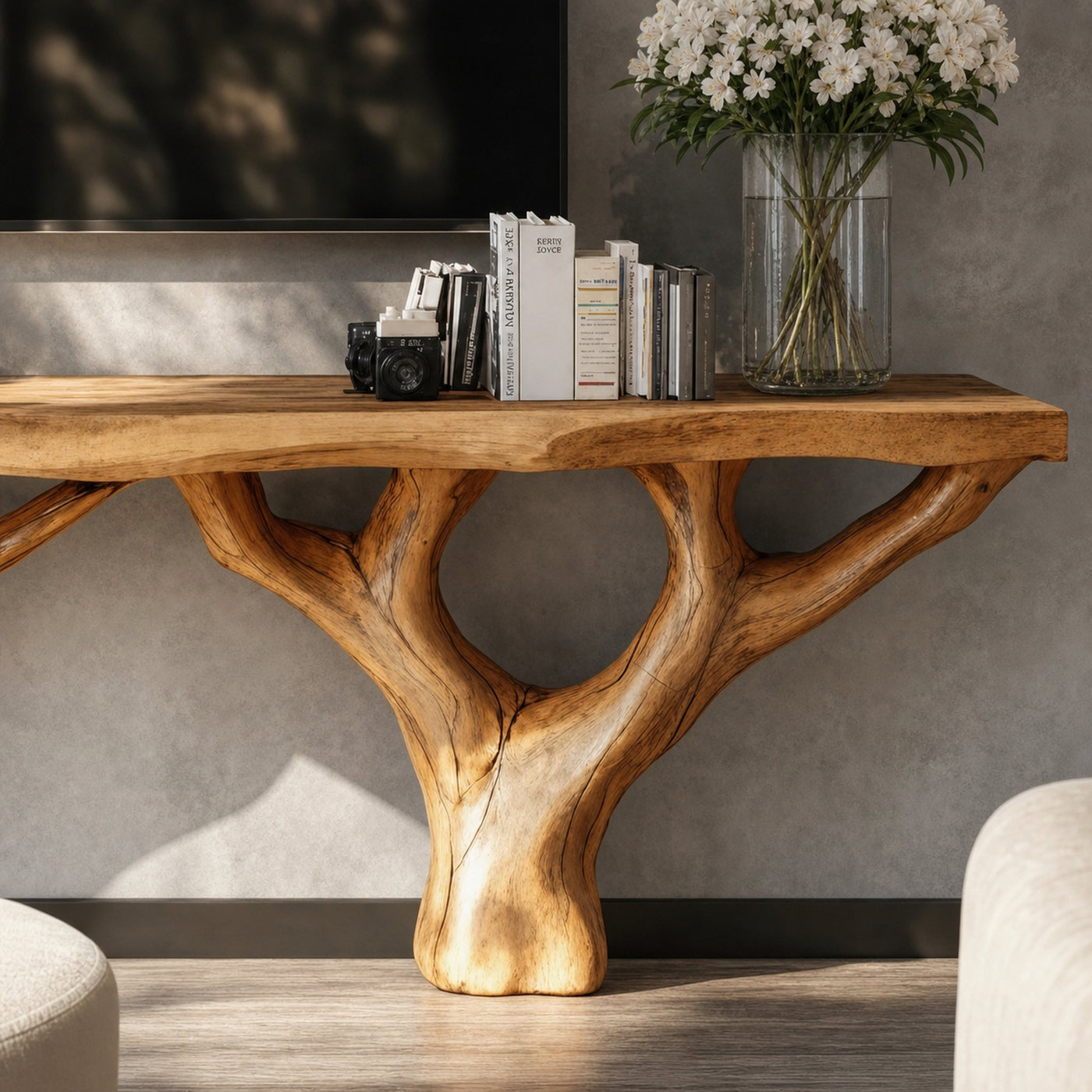 Furnishing the living room