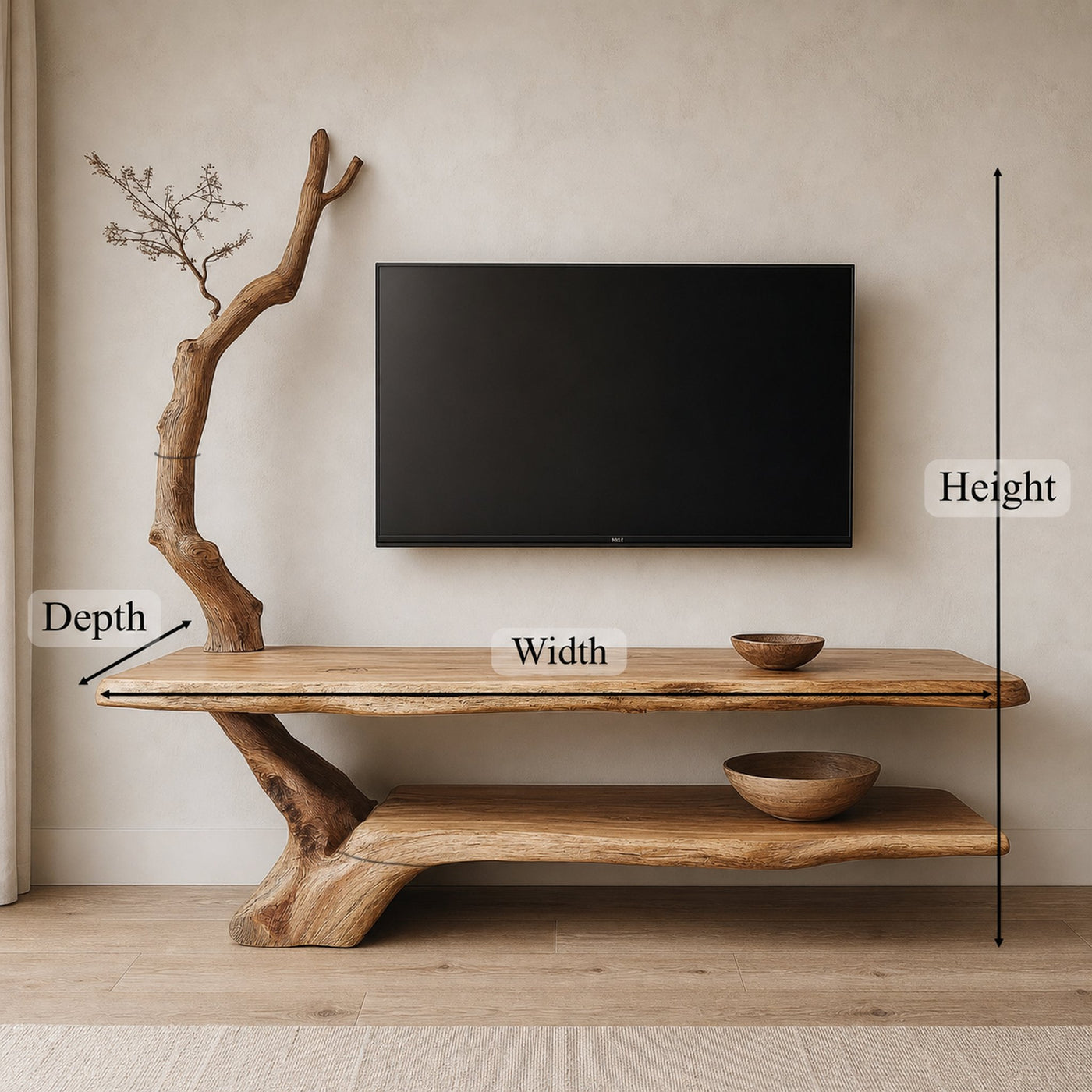 Furnishing the living room