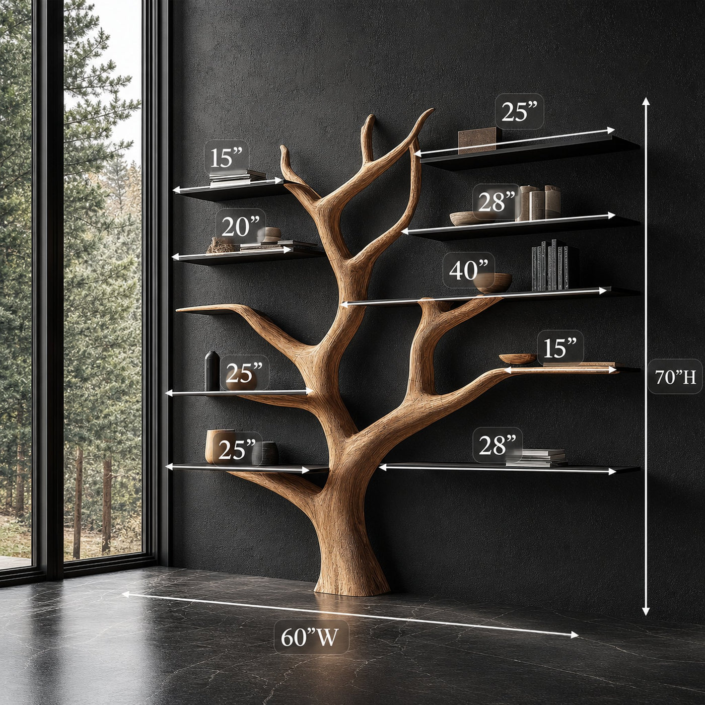 The feel of real wood