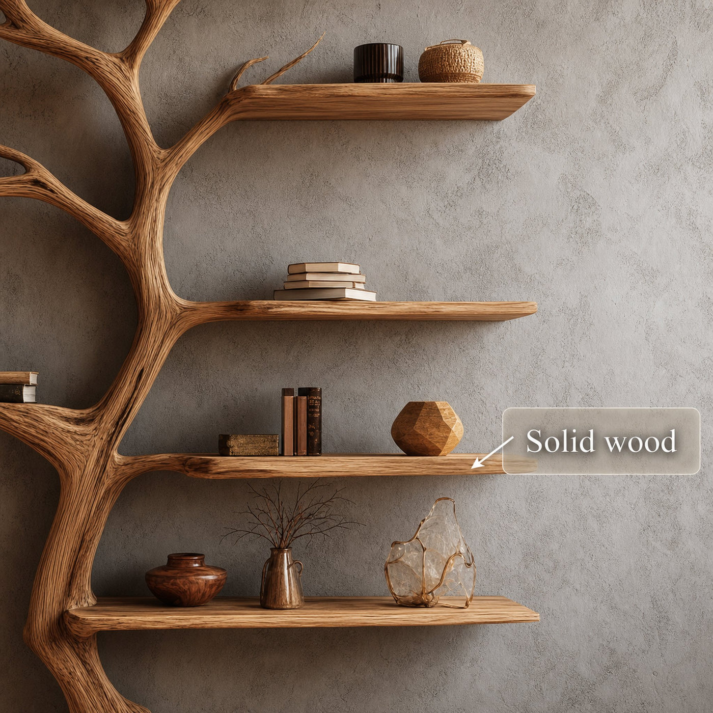 The feel of real wood