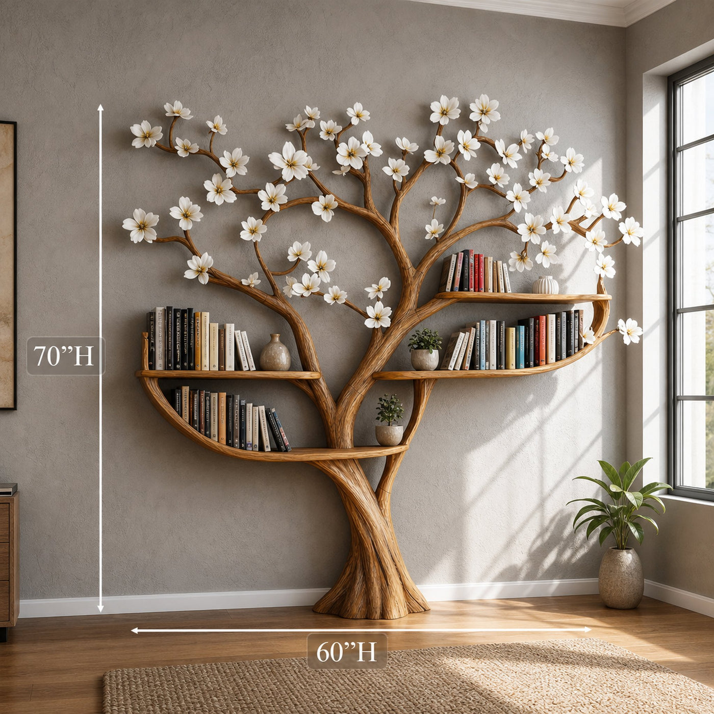 The feel of real wood
