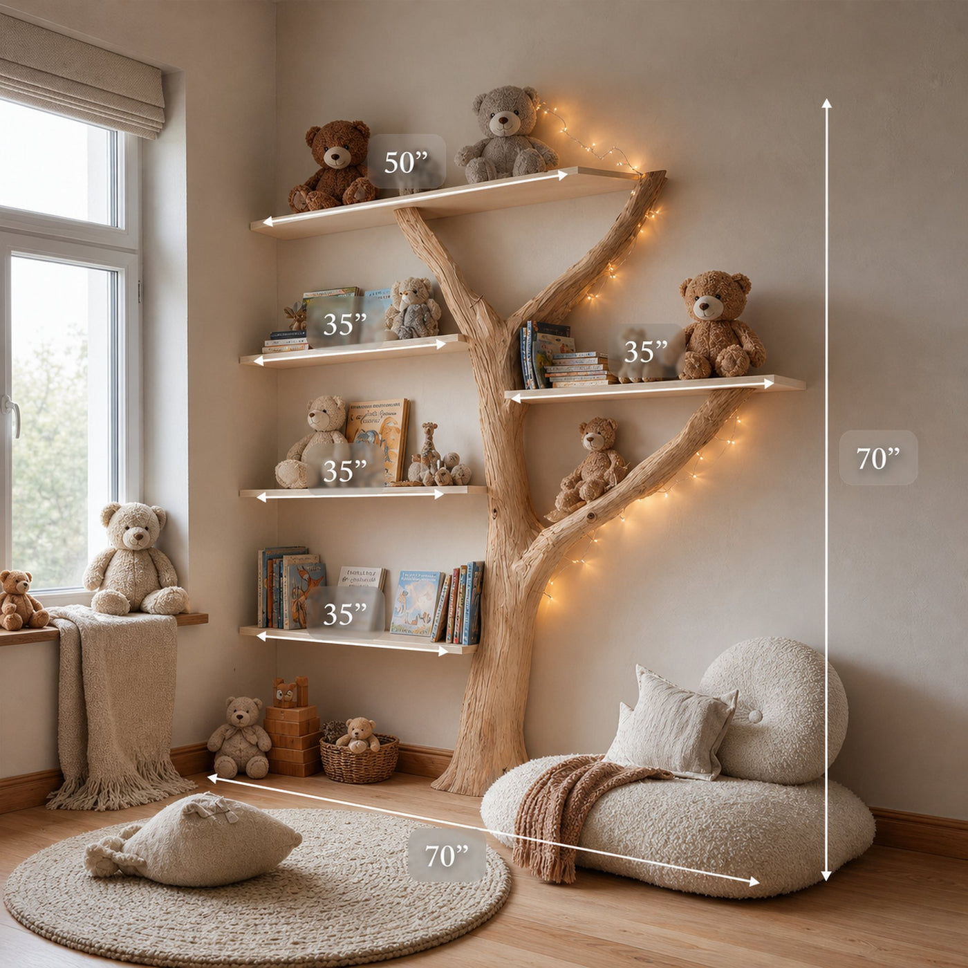 Organizing a room