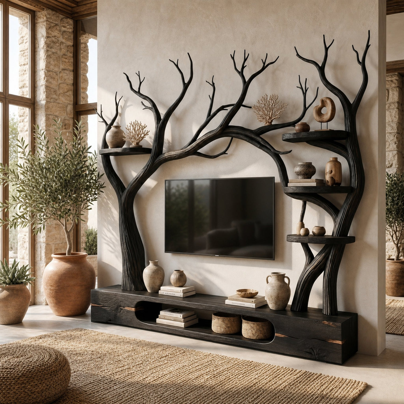 Furnishing the living room