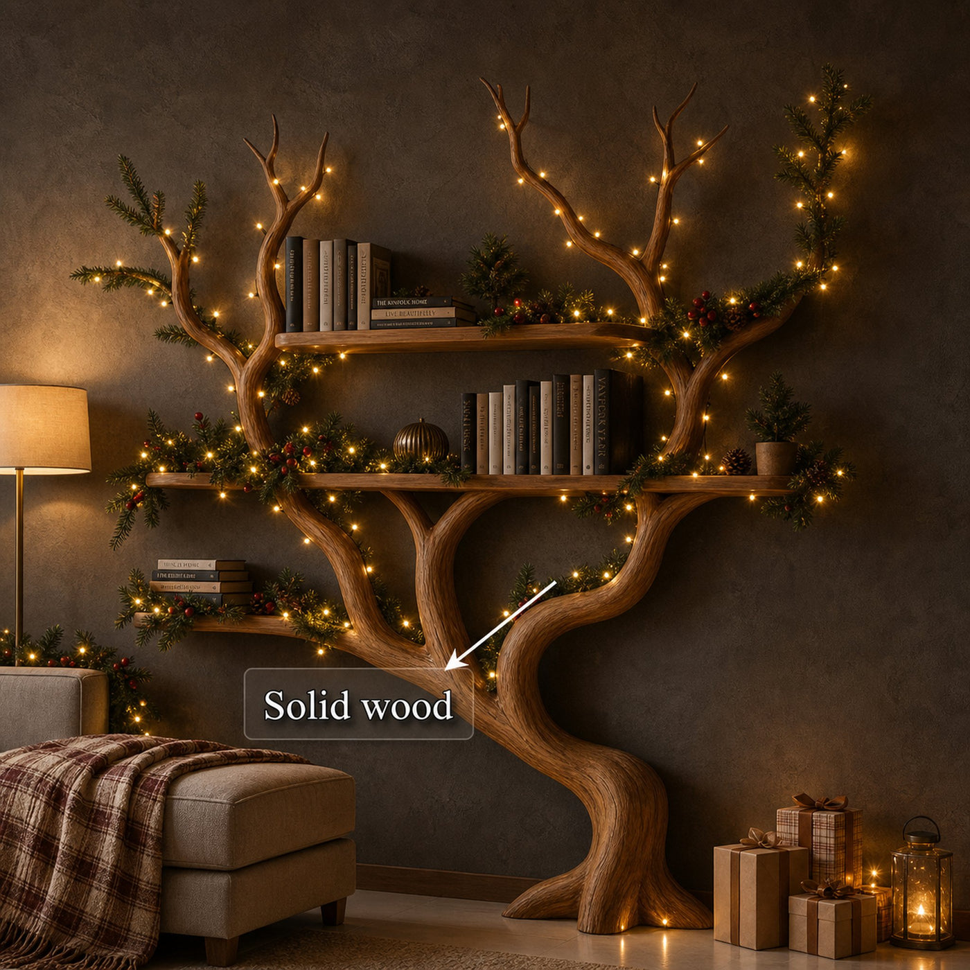 The feel of real wood