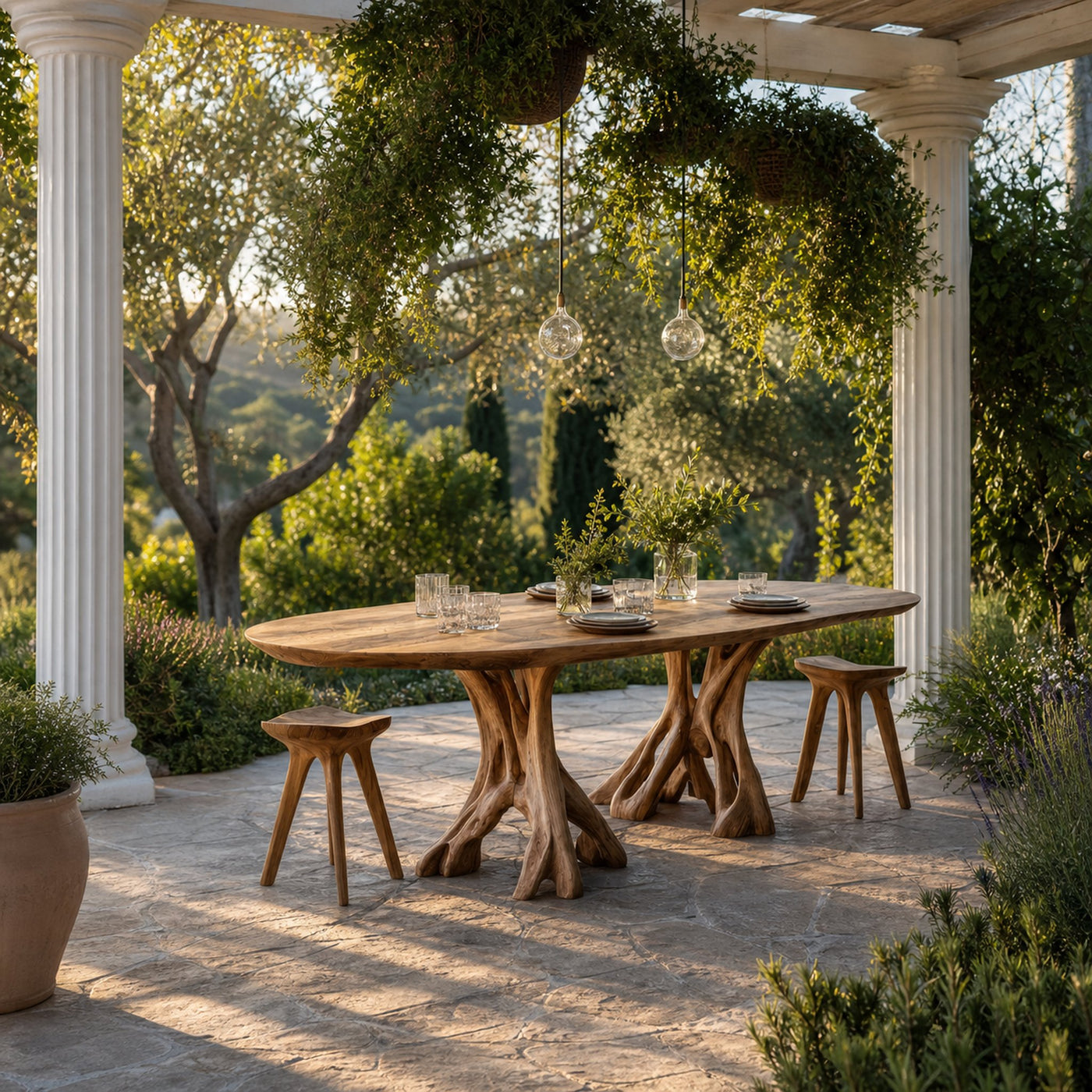 Rustic Wood Dining Table For Cozy Kitchen Decor - product view 2
