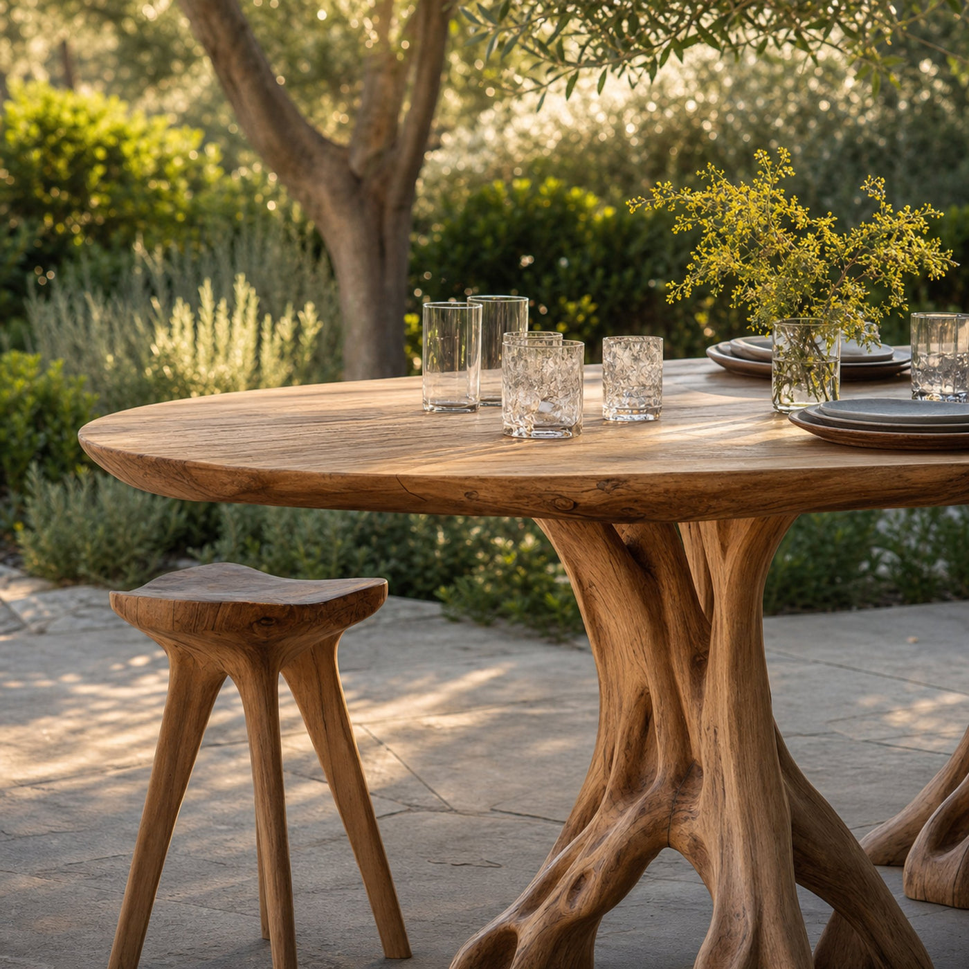 Rustic Wood Dining Table For Cozy Kitchen Decor - product view 3