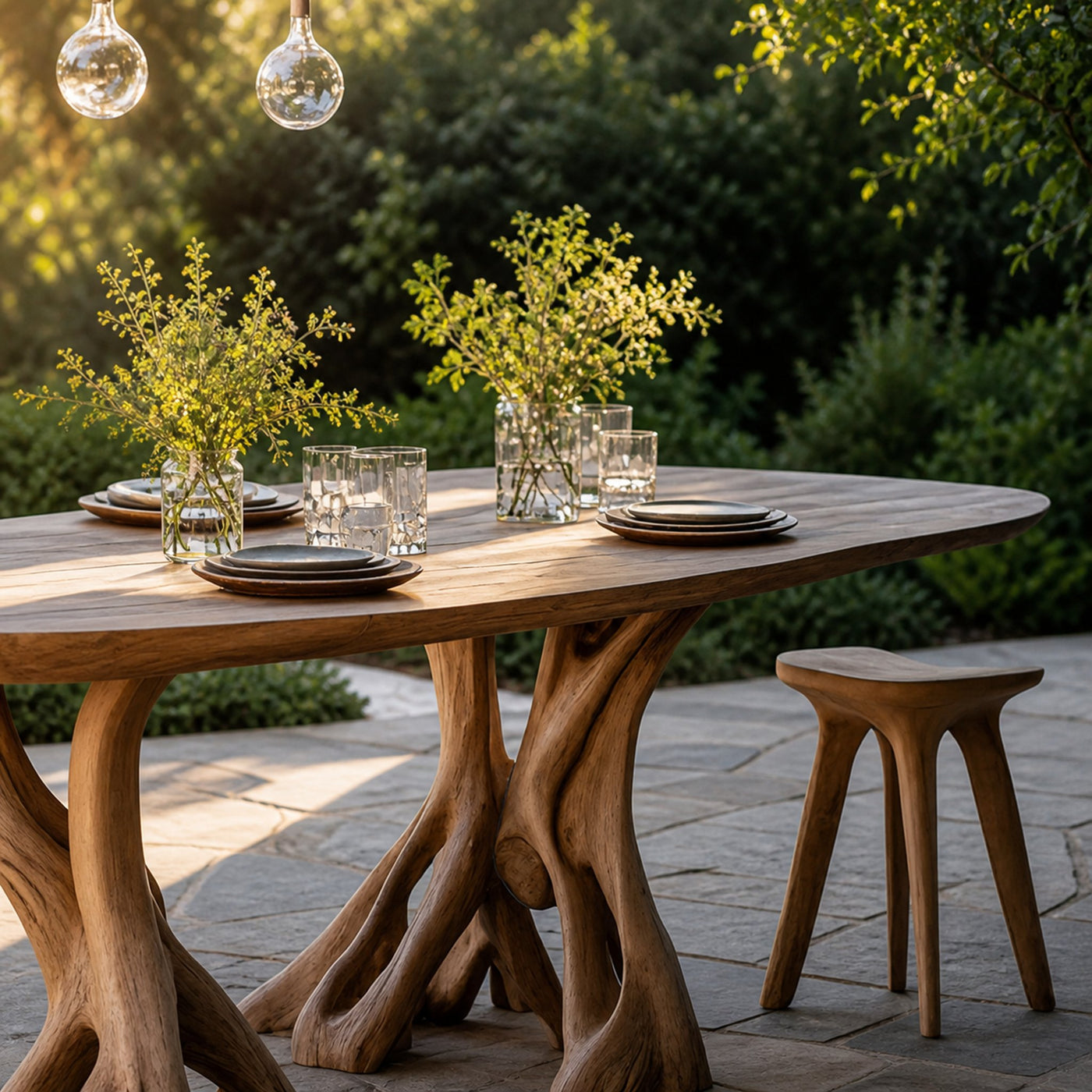 Rustic Wood Dining Table For Cozy Kitchen Decor - product view 4