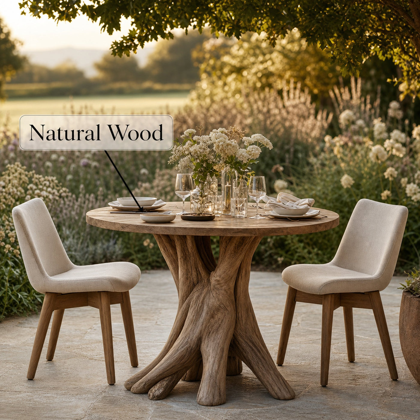 Rustic Wood Table For Charming Furniture Decor - product view 5