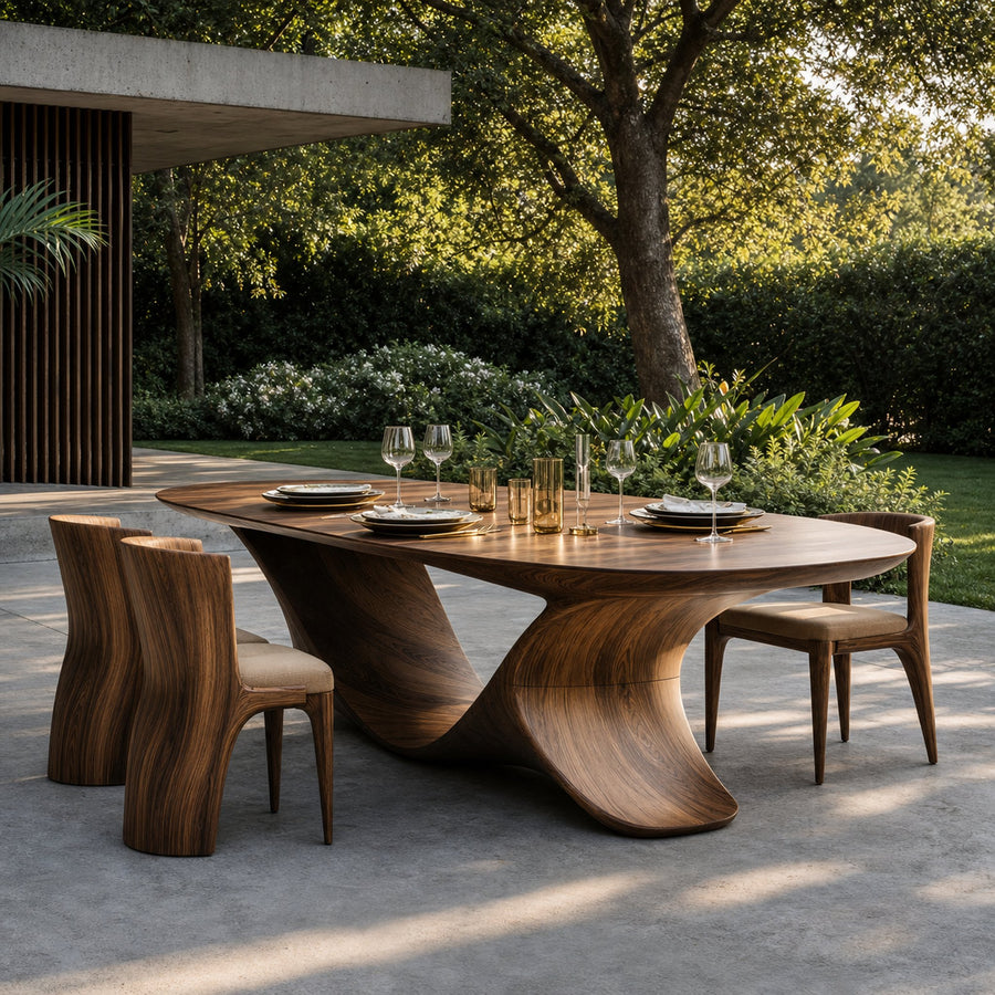Rustic Wood Table For Natural Home Furnishing