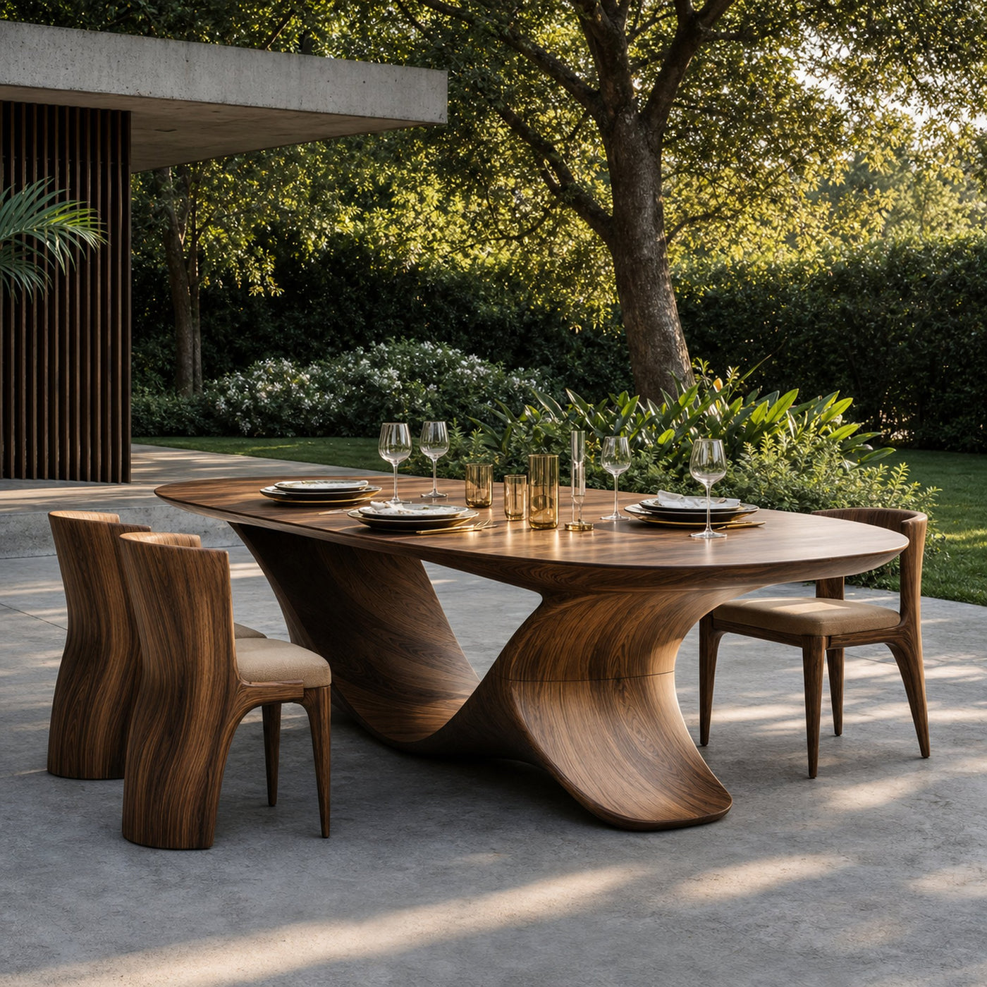 Rustic Wood Table For Natural Home Furnishing