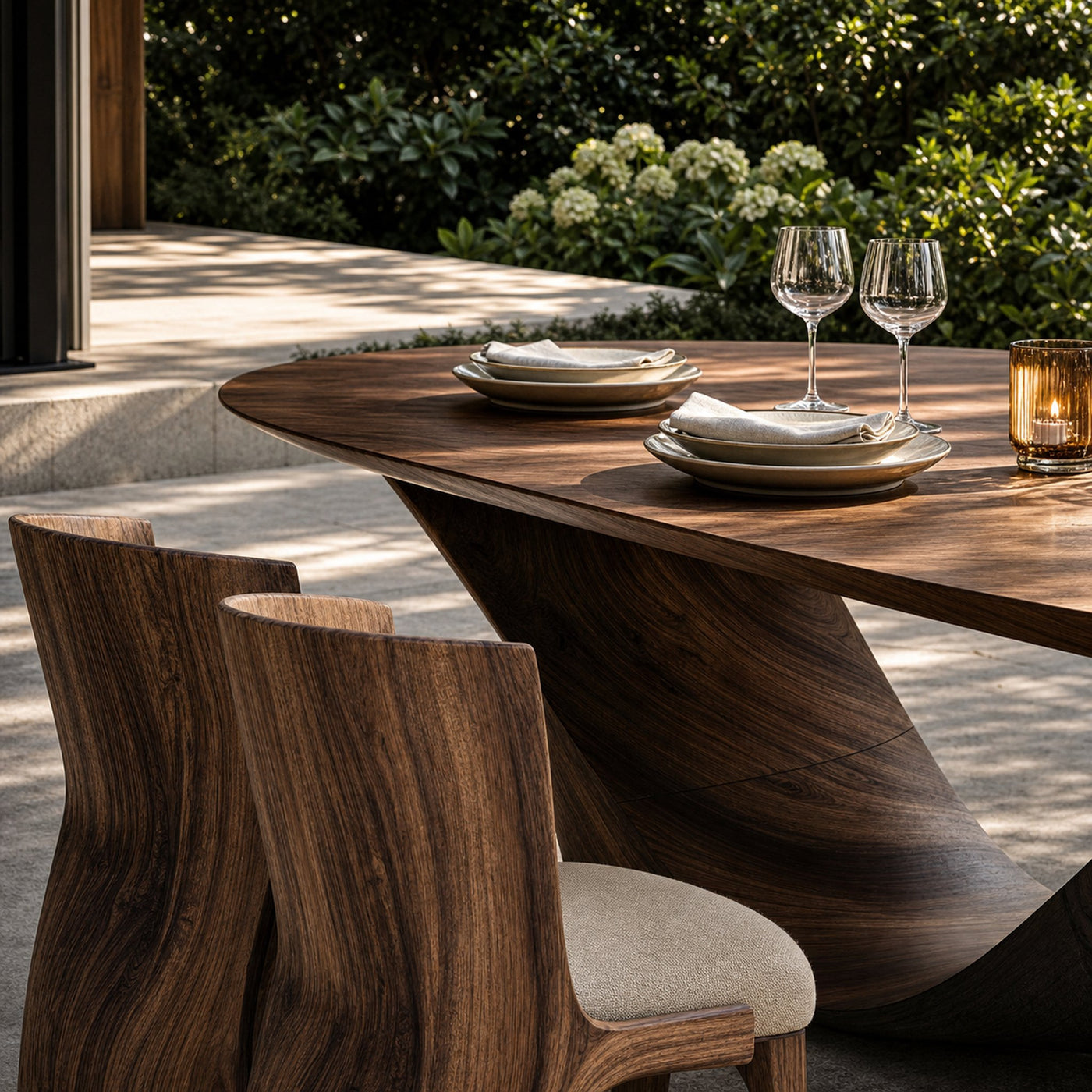Rustic Wood Table For Natural Home Furnishing - product view 3