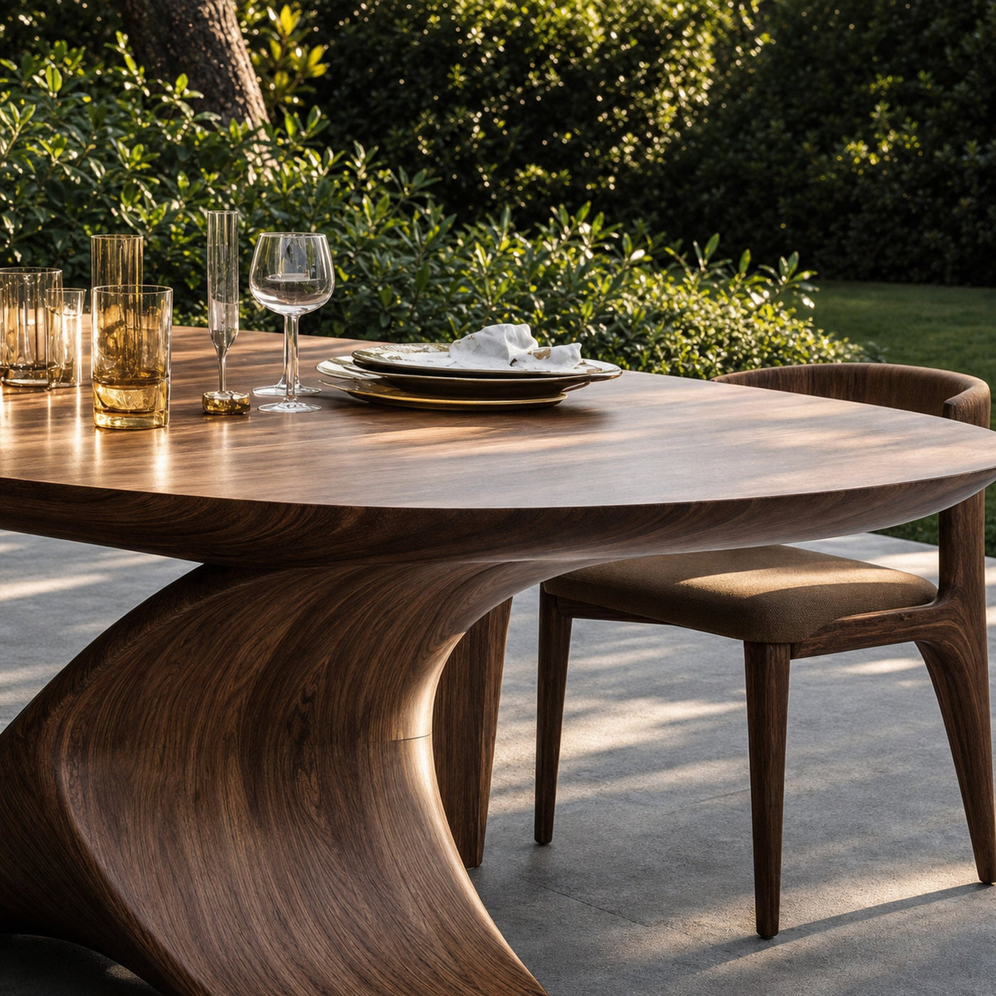 Rustic Wood Table For Natural Home Furnishing - product view 4
