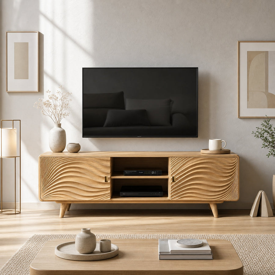 Scandinavian Modern TV Stand Living Room And Morning Room
