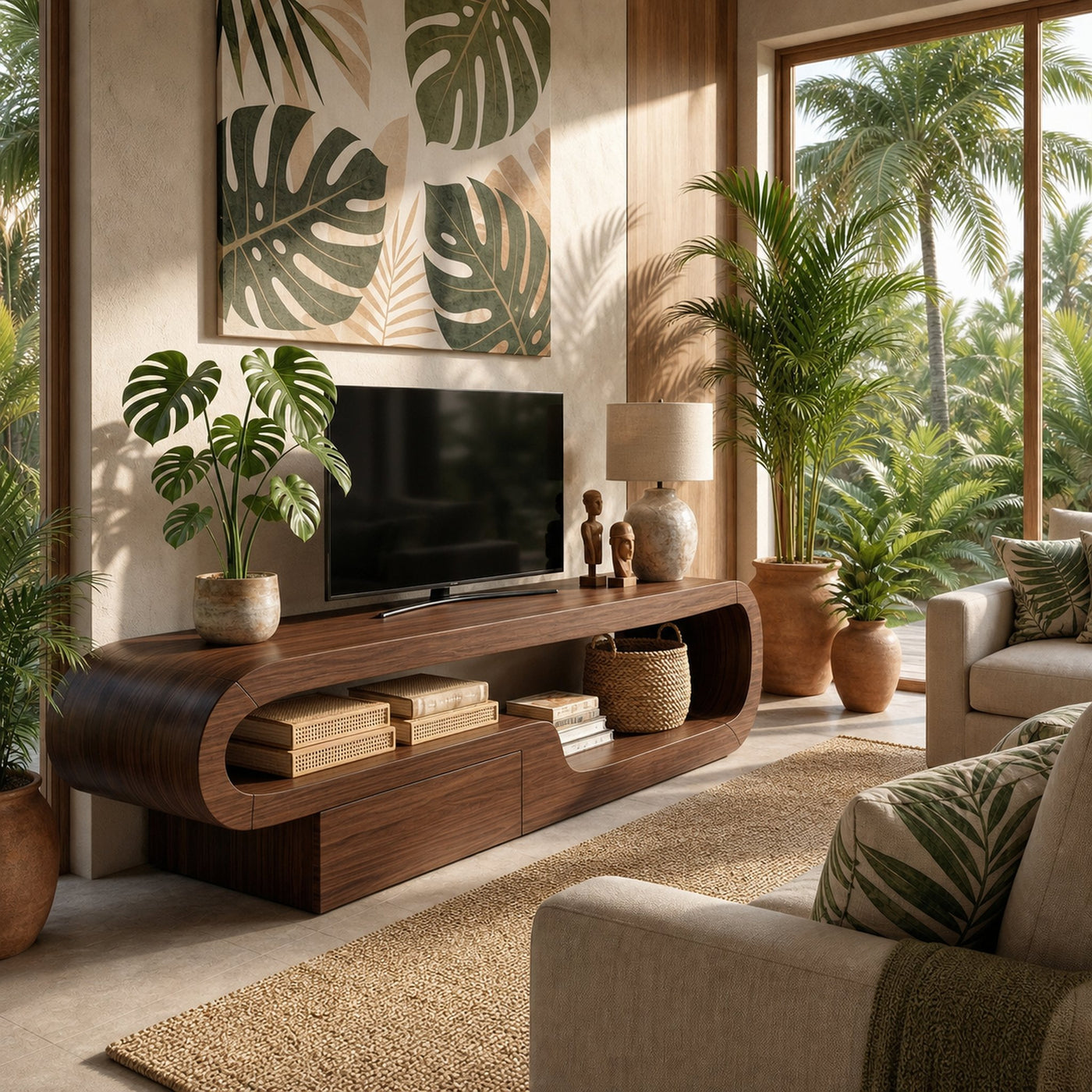 Scandinavian TV Cabinet For Cozy Living Room Decor - product view 7