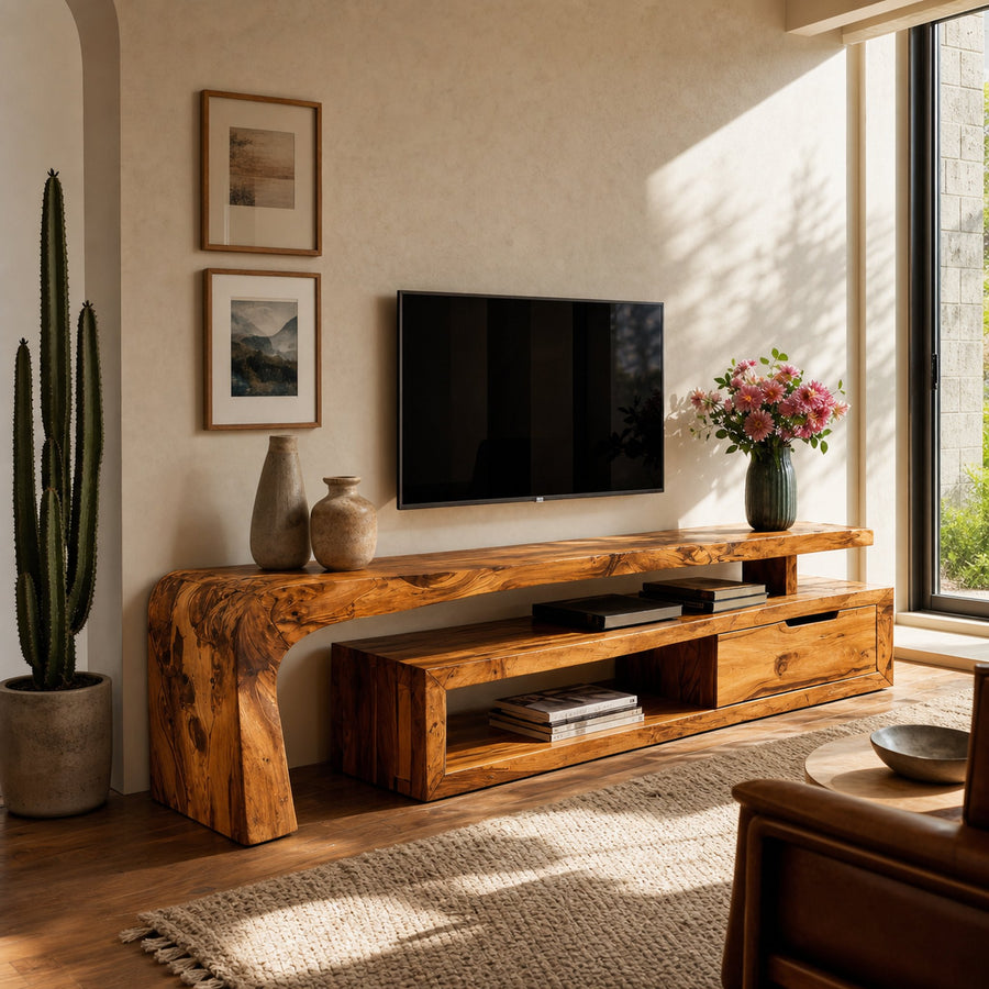Scandinavian TV Cabinet For Living Room