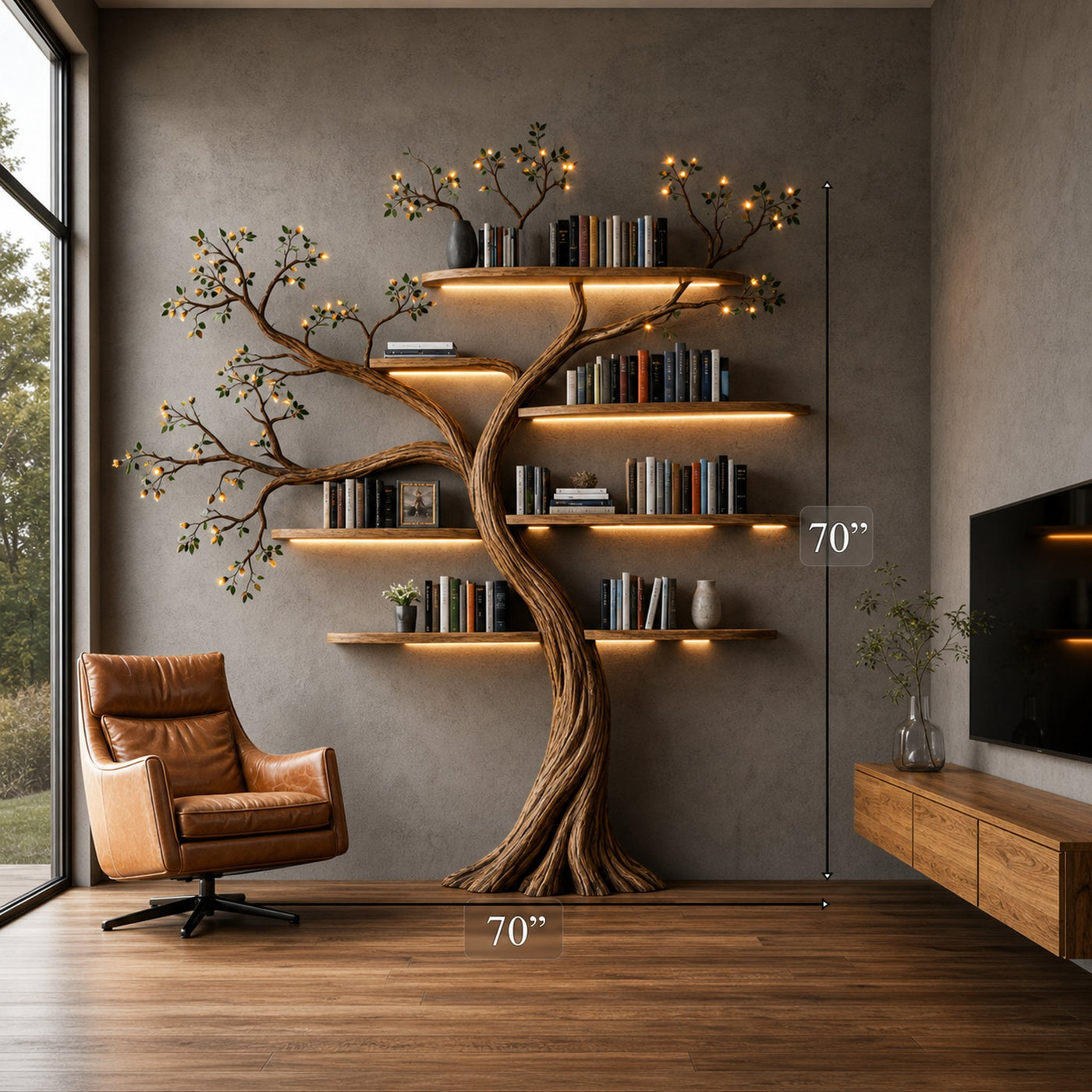 The feel of real wood
