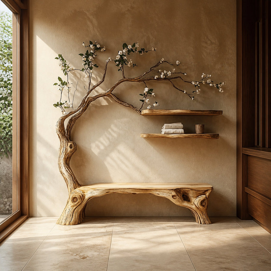 Tree Shelves Book Shelf Handmade Decor Home Gift