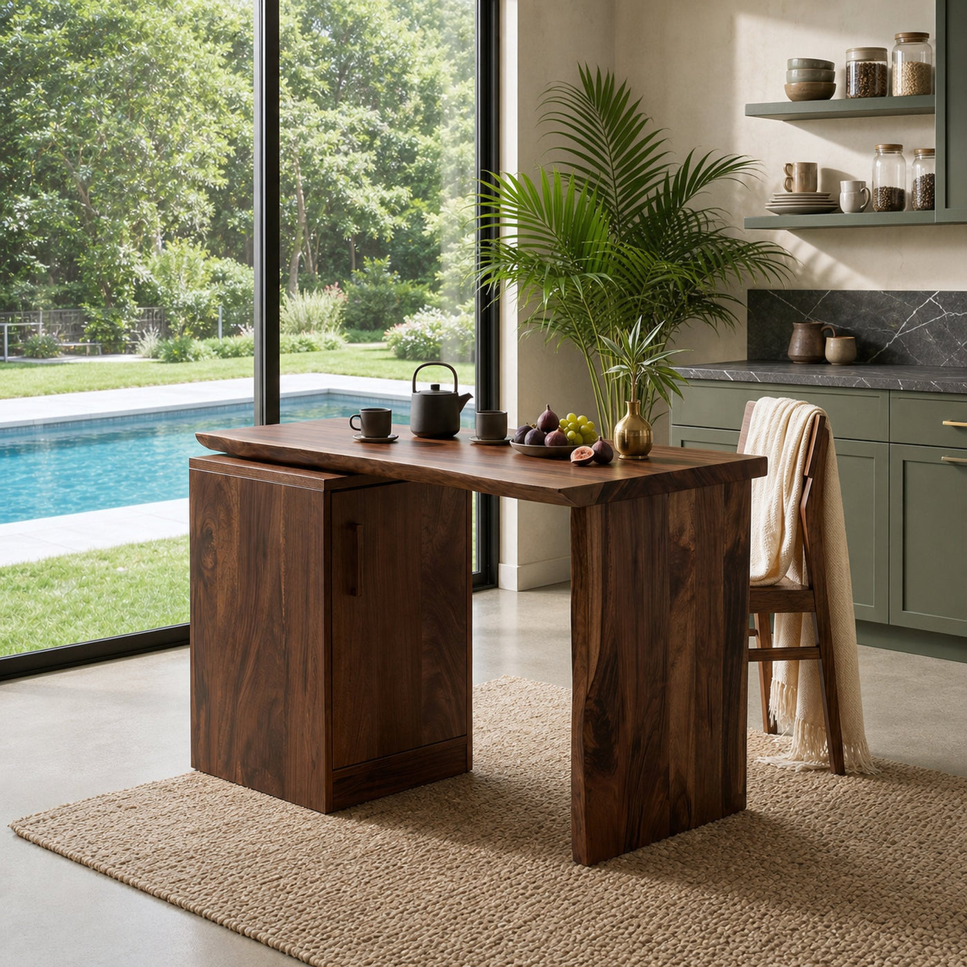Tropical Dining Table For Indoor Outdoor Space - product view 7
