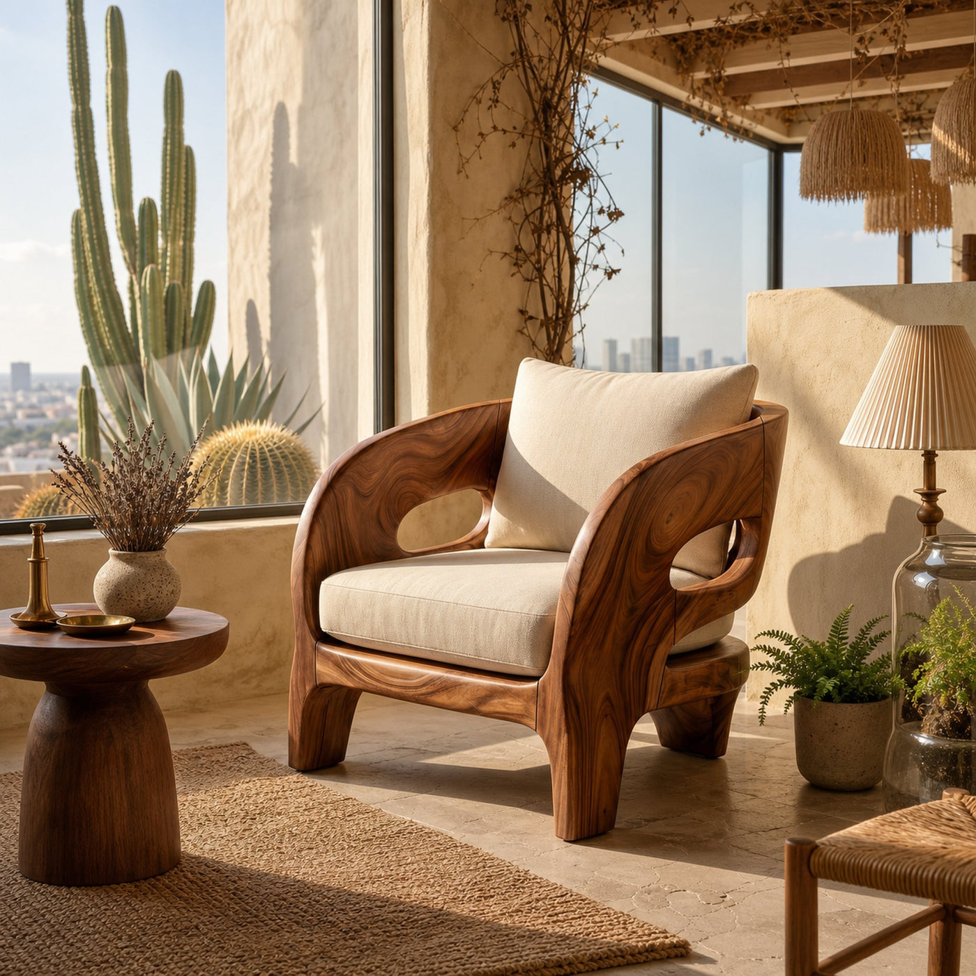 Tropical Resort Style Lounge Chair Garden Retreat - product view 6