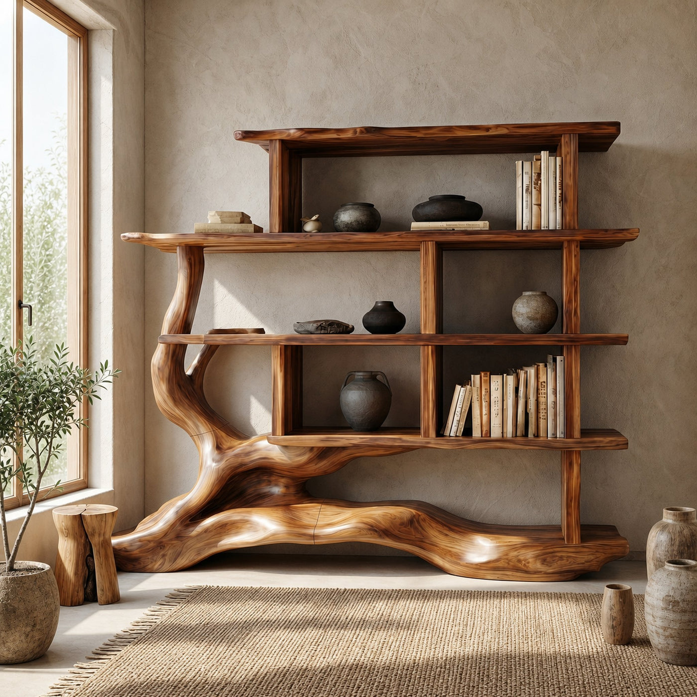 Unique Designer Bookshelf For Living Room And Office