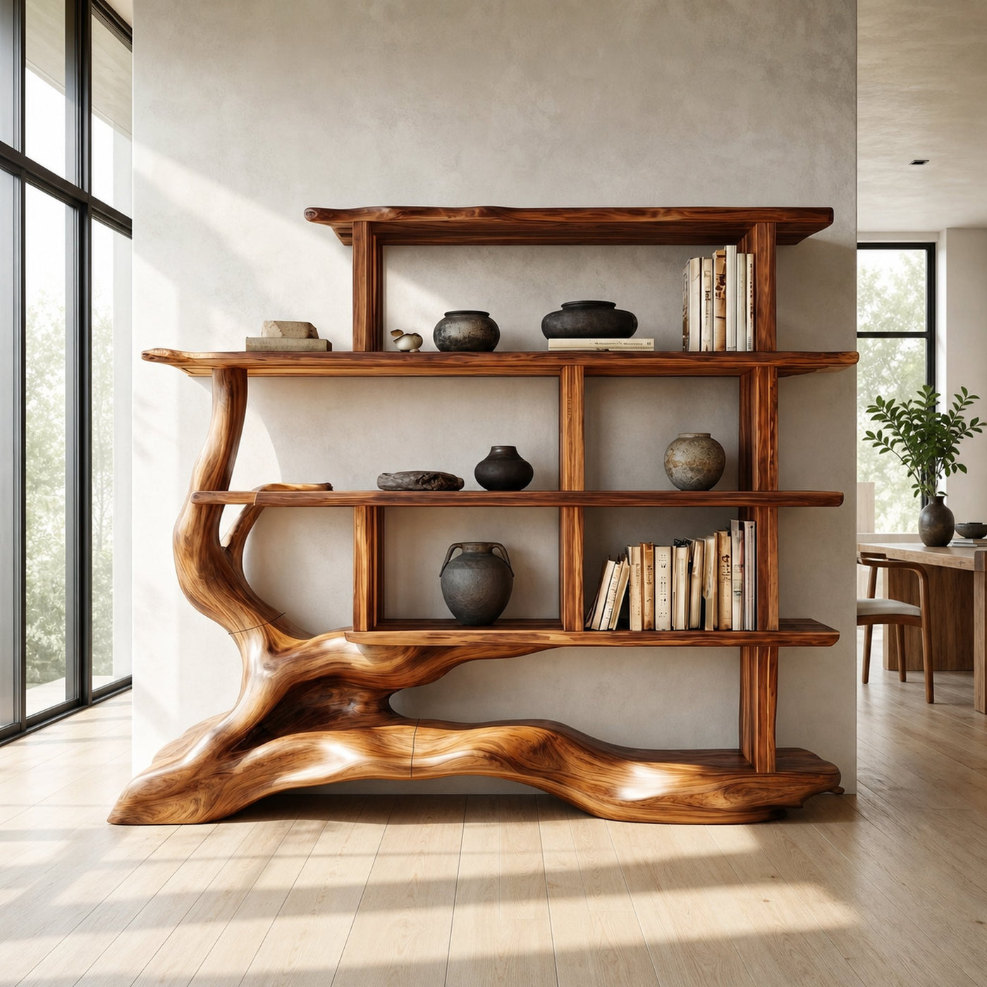 Unique Designer Bookshelf For Living Room And Office - product view 6