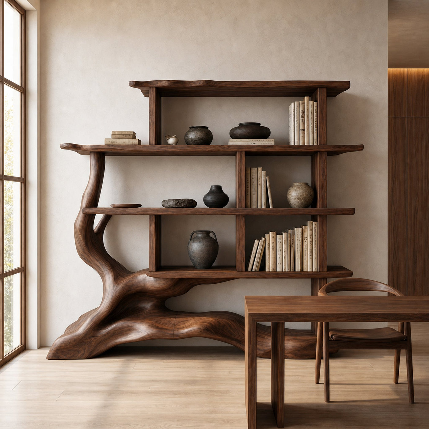 Unique Designer Bookshelf For Living Room And Office - product view 7