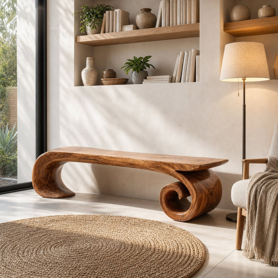 Contemporary Bench For Entryway Living Room