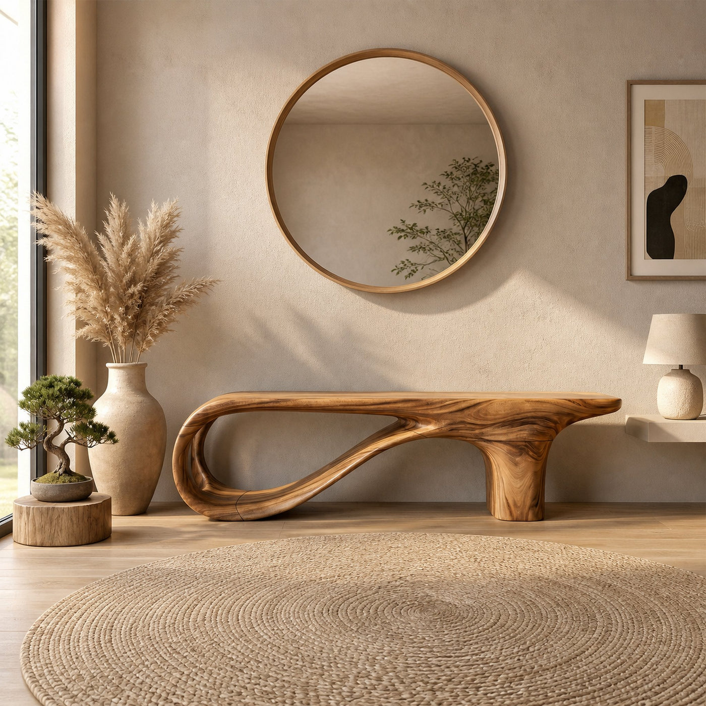 Contemporary Lounge Bench For Entryway - product view 2
