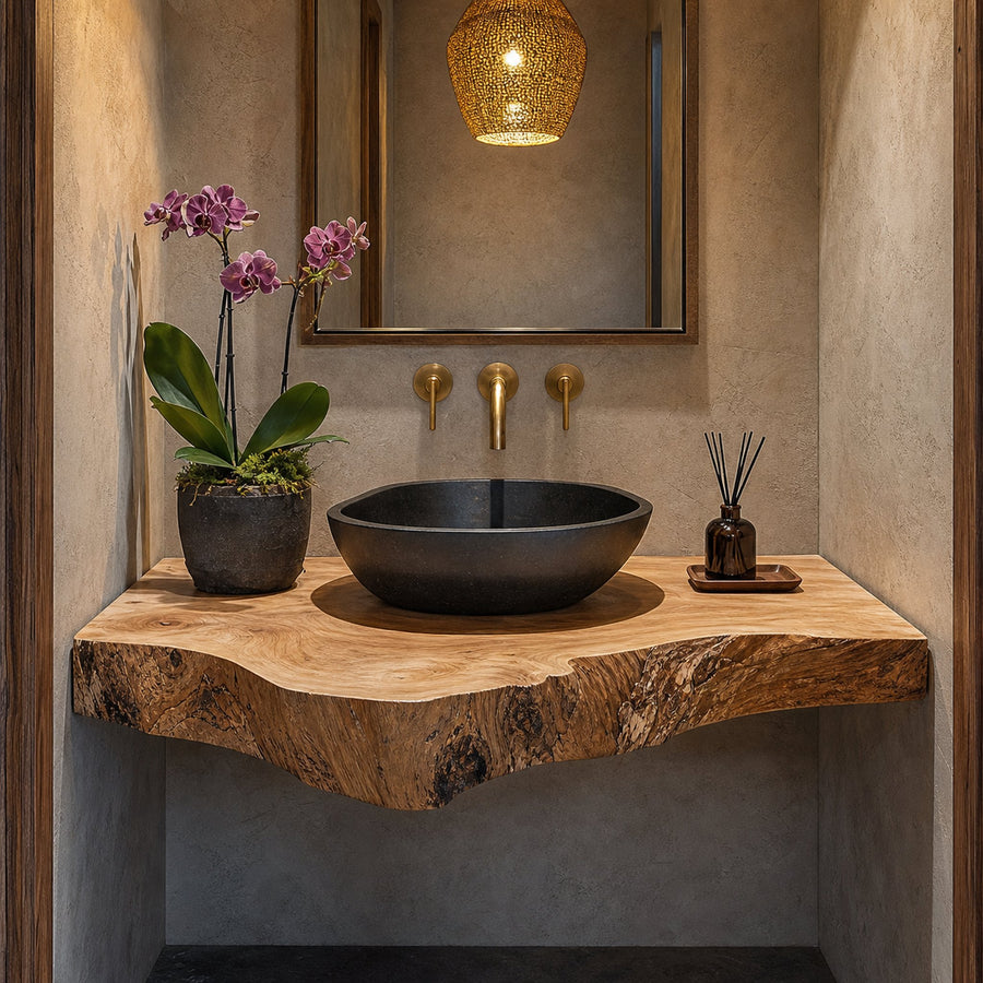 Farmhouse Solid Wood Vanity Affordable Price