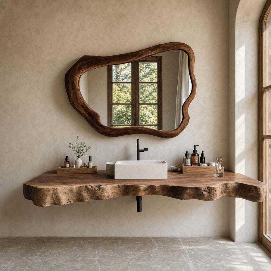 Farmhouse Style Vanity With Drawers For Bathroom