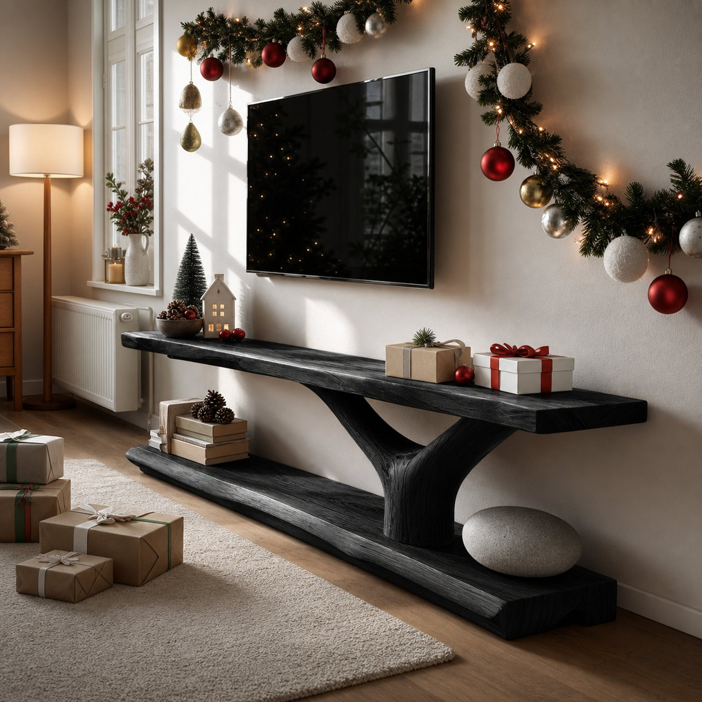 Furnishing the living room
