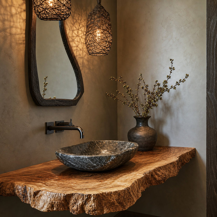 Farmhouse Wooden Vanity Timeless Design Choice