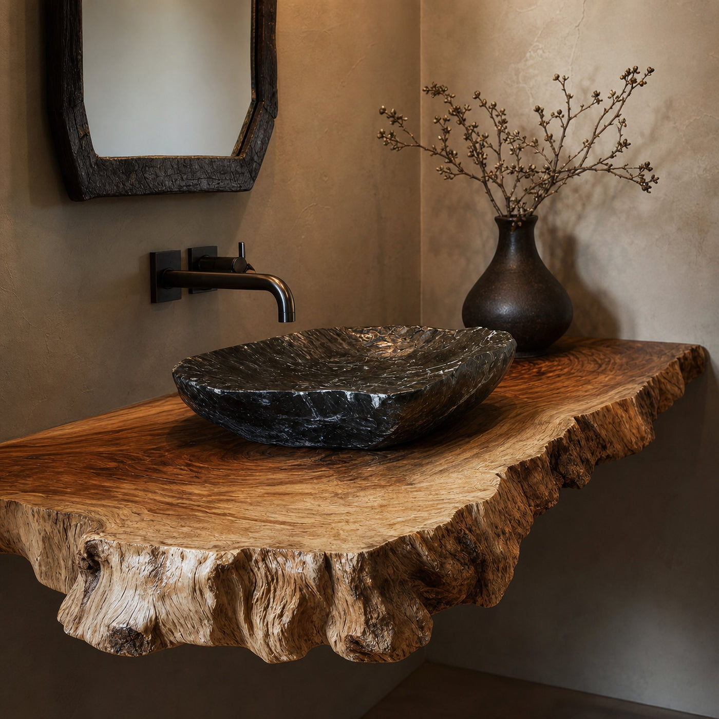 Farmhouse Wooden Vanity Timeless Design Choice - product view 2