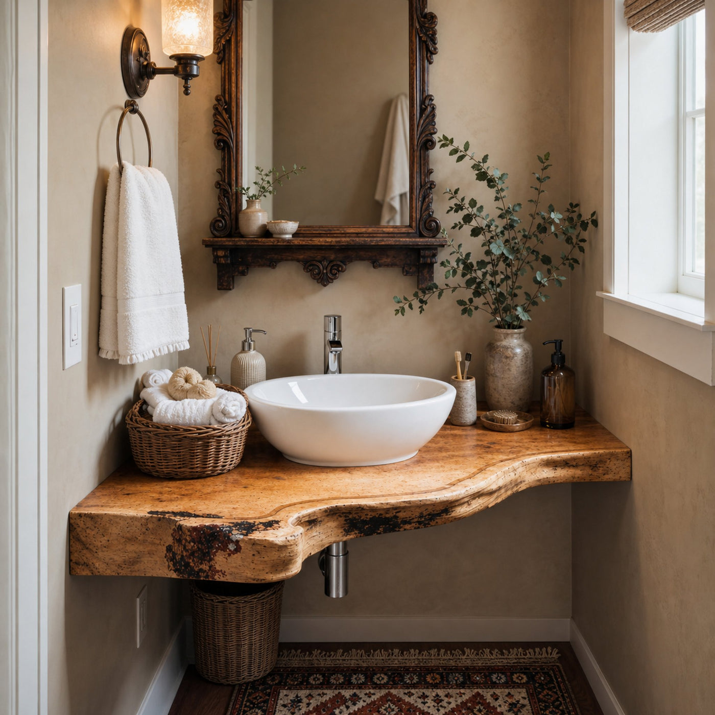 Floating Bathroom Corner Shelf - product view 2