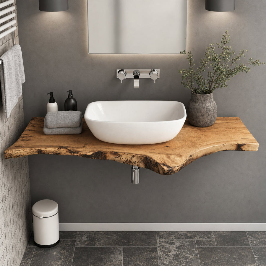 Handcrafted Solid Wood Vanity Premium Quality