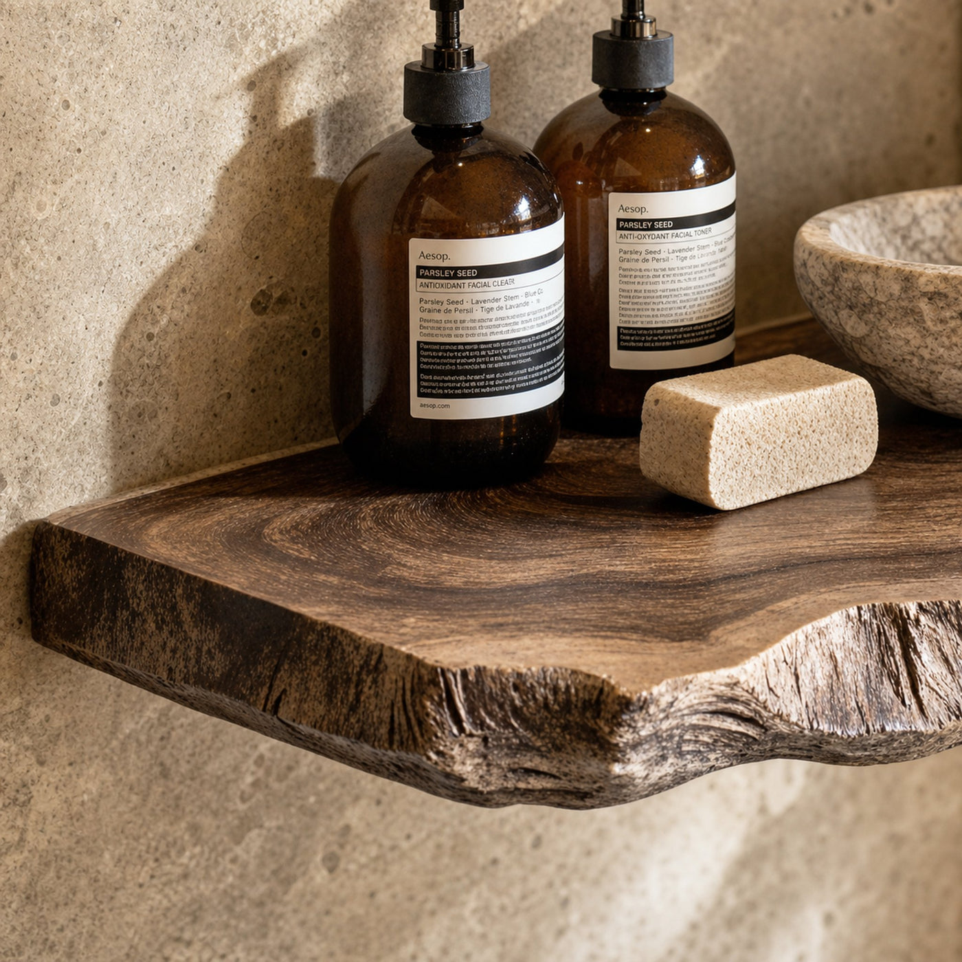 Live Edge Bathroom Vanity - product view 3